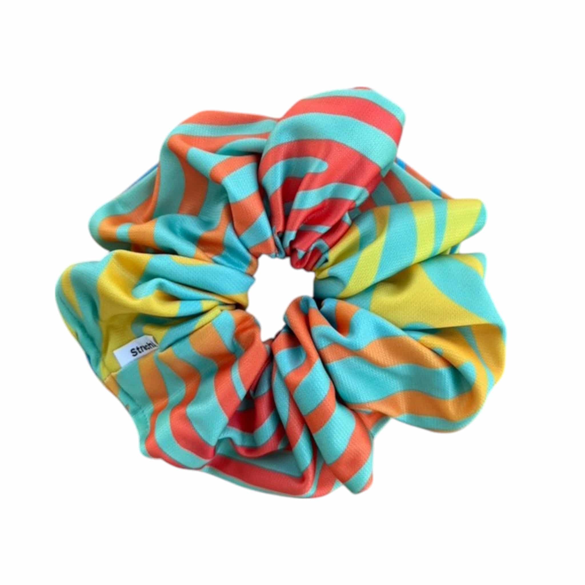 Strechbio Scrunche Rainbow Print 1