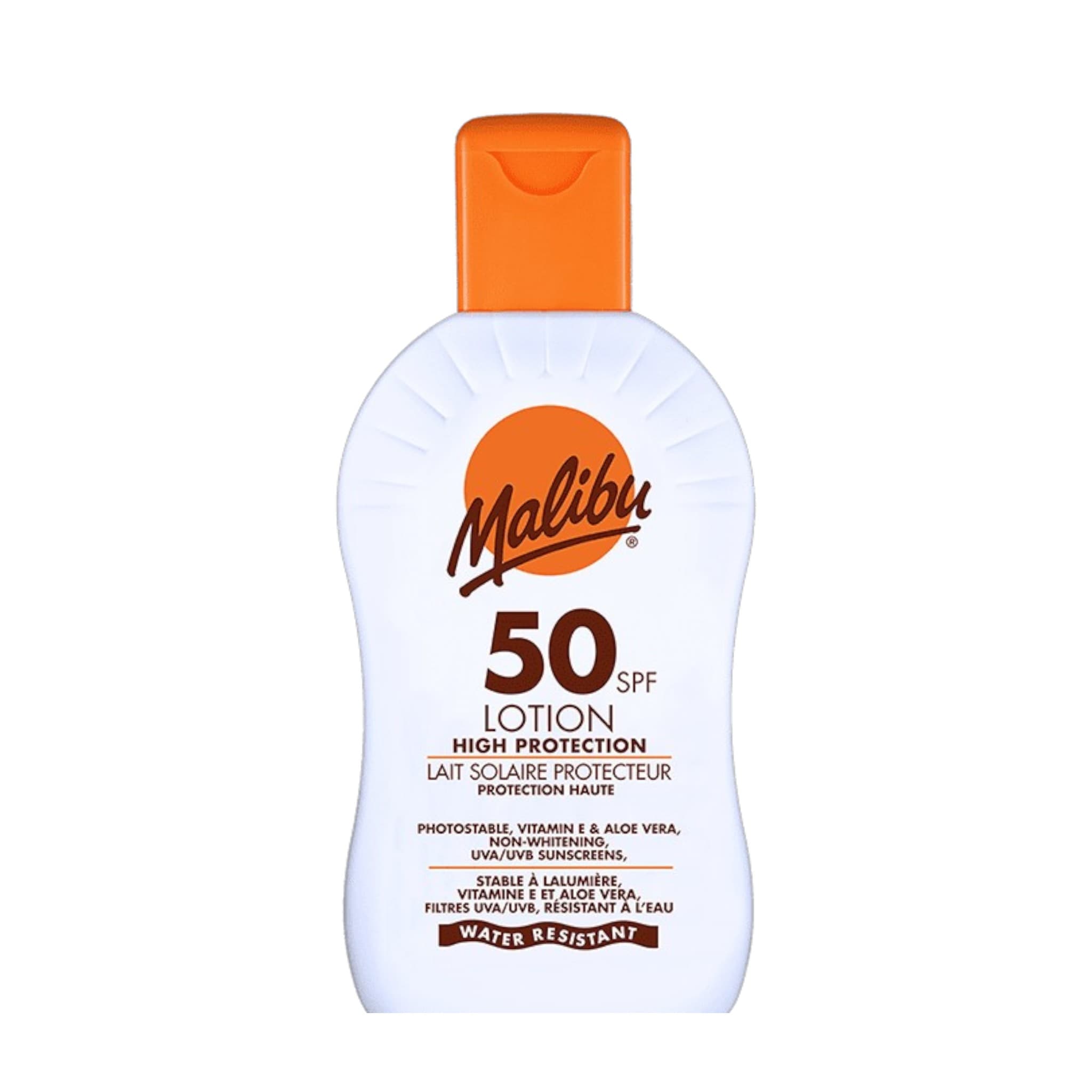 Malibu Lotion Protection Αντηλιακή Αδιάβροχη Λοσιόν για το Σώμα με SPF50 100ml 1