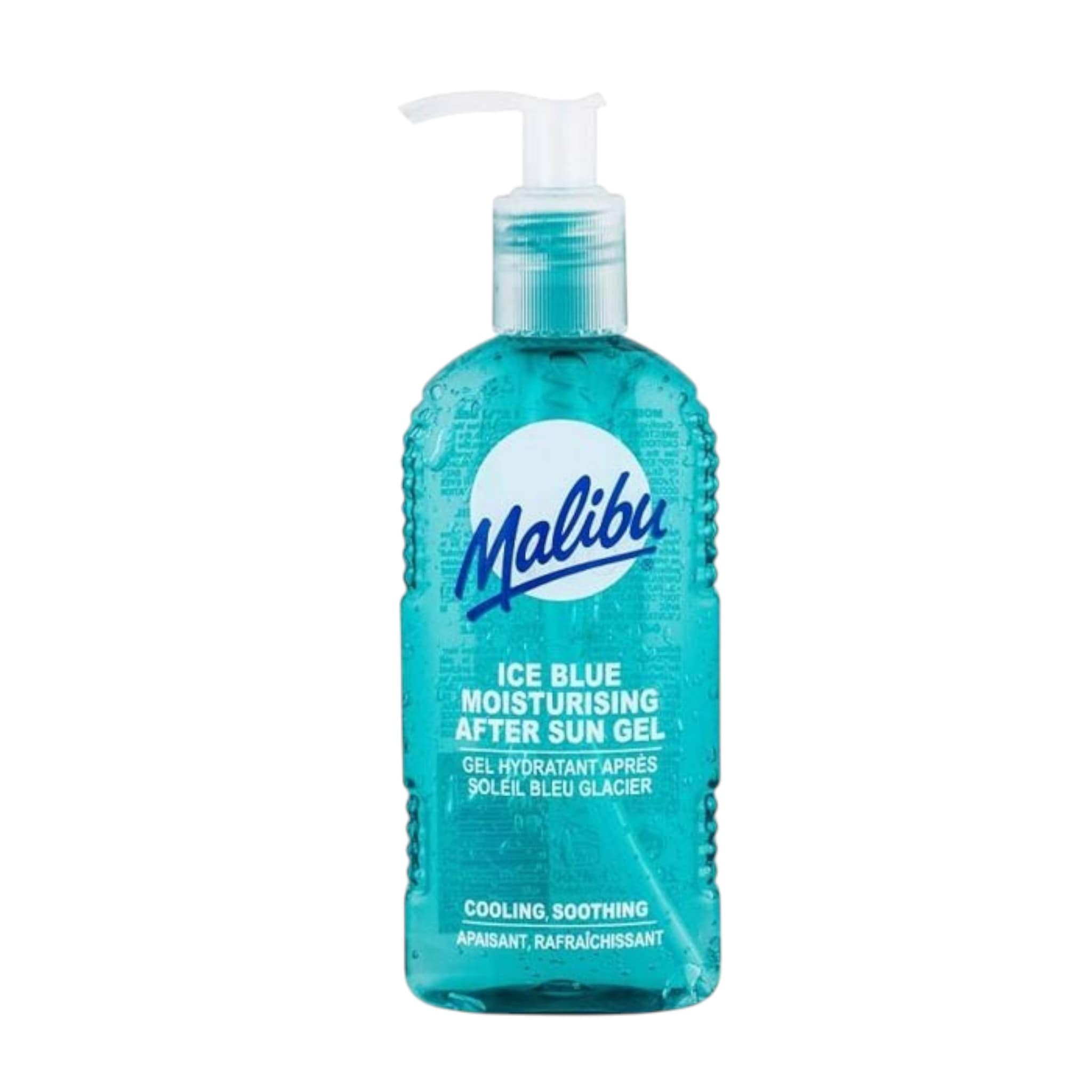 Malibu Ice Blue Moisturizing After Sun Gel Ενυδατικό Τζελ Σώματος για Μετά Την Έκθεση Στον Ήλιο 200ml 1