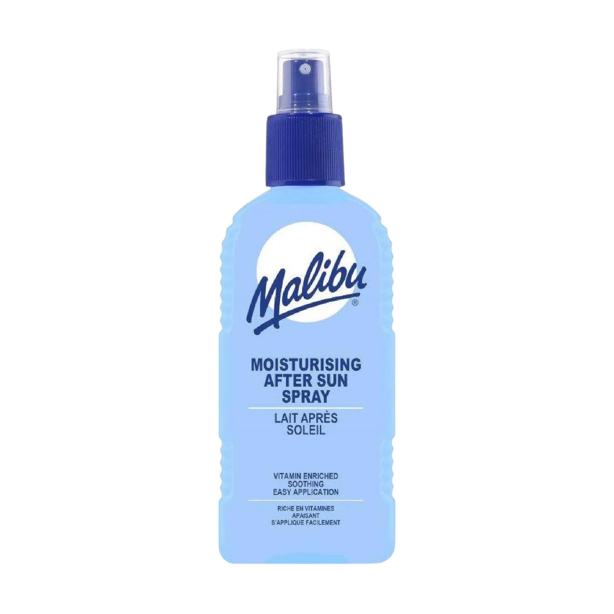 Malibu Moisturizing After Sun Lotion Spray Ενυδατική Λοσιόν για Το Σώμα σε Σπρέι για Μετά Την Έκθεση Στον Ήλιο 200ml 1