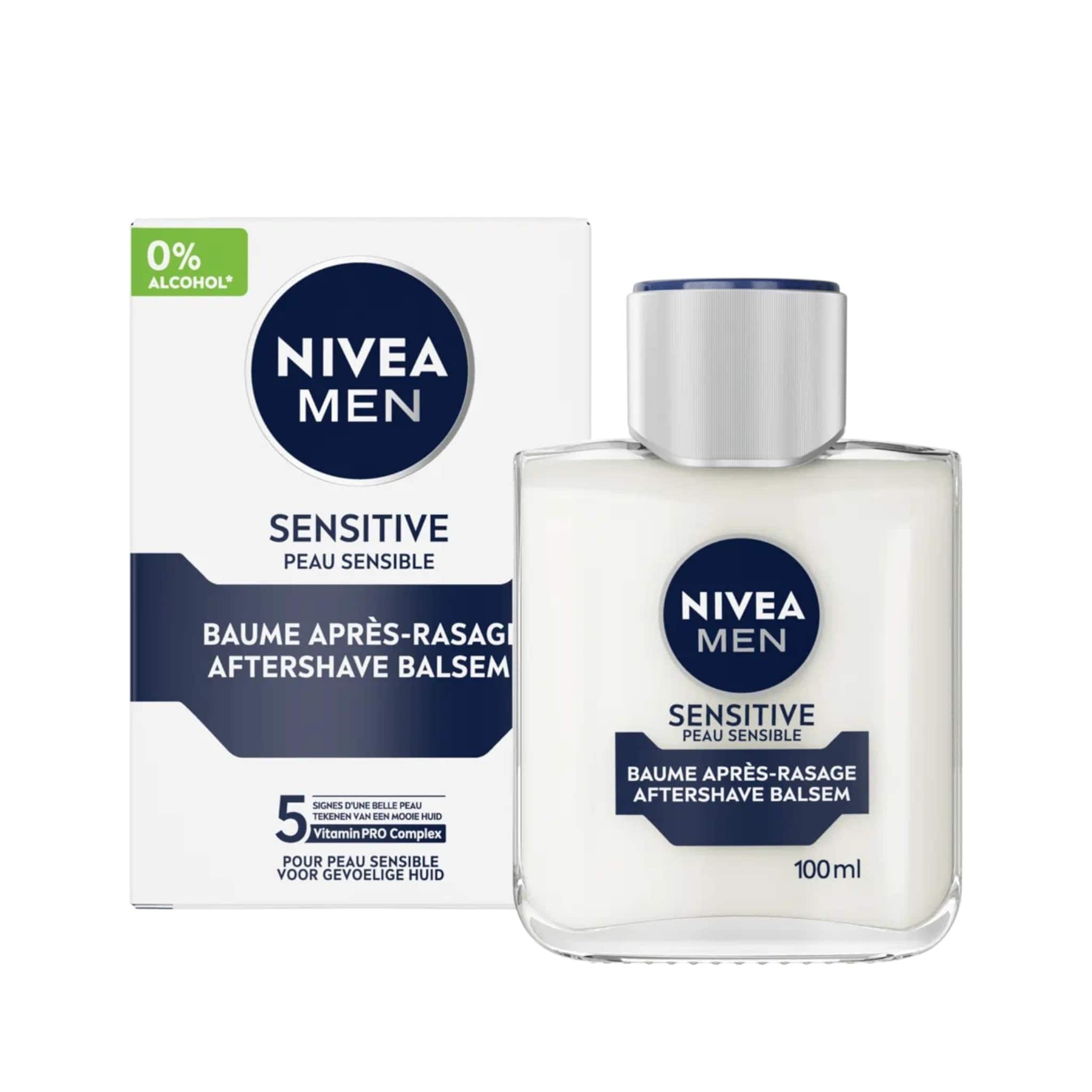 Nivea Men Sensitive After Shave Balm για Ευαίσθητες Επιδερμίδες 100ml 3
