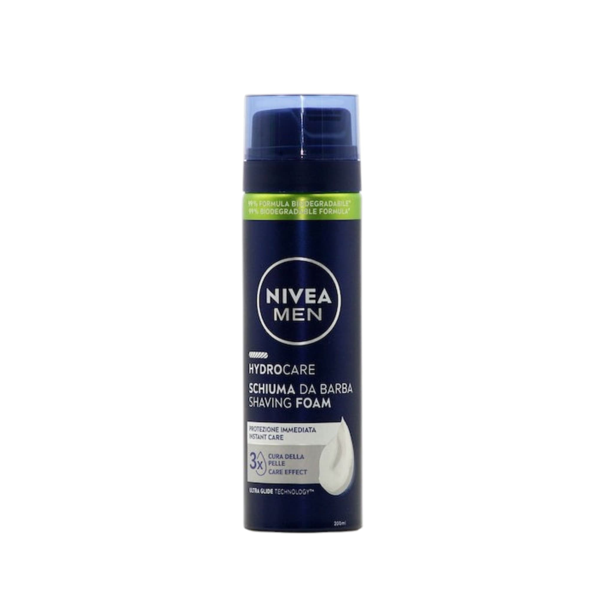 Nivea Men Hydro Care Shaving Foam Ενυδατικός Αφρός Ξυρίσματος 200ml 1