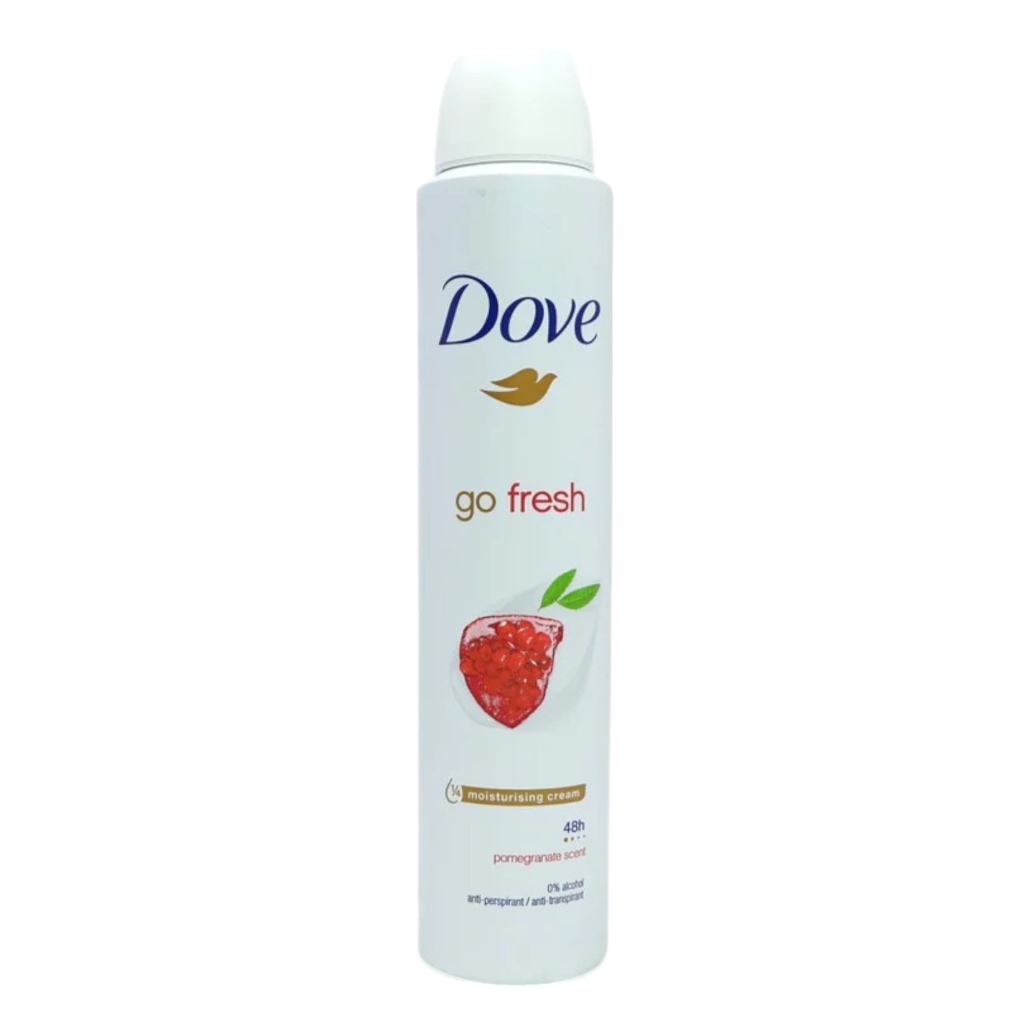 Dove Go Fresh Pomegranate Αποσμητικό σε Spray με Άρωμα Ρόδι 200ml 1