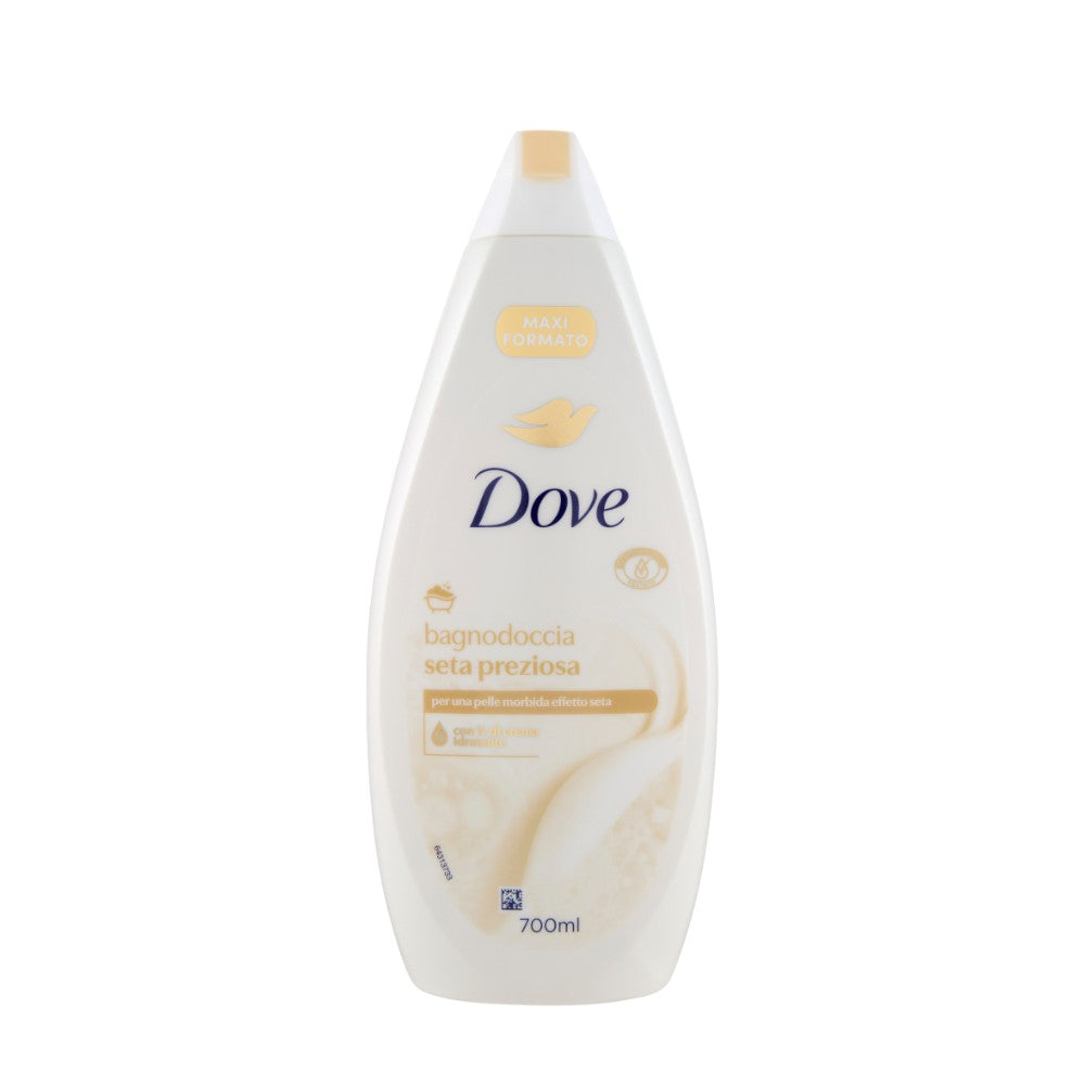 Dove Silk Ενυδατικό Αφρόλουτρο με Μετάξι 700ml 1