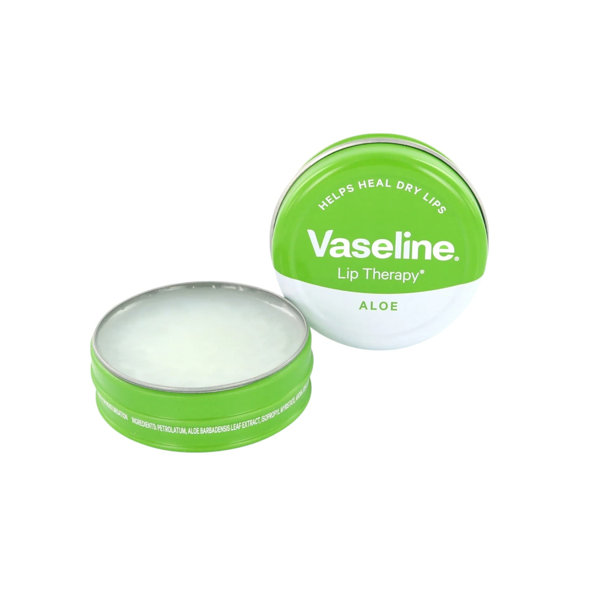 Vaseline Lip Therapy Aloe Lip Balm με Αλόη Βέρα 20gr 2