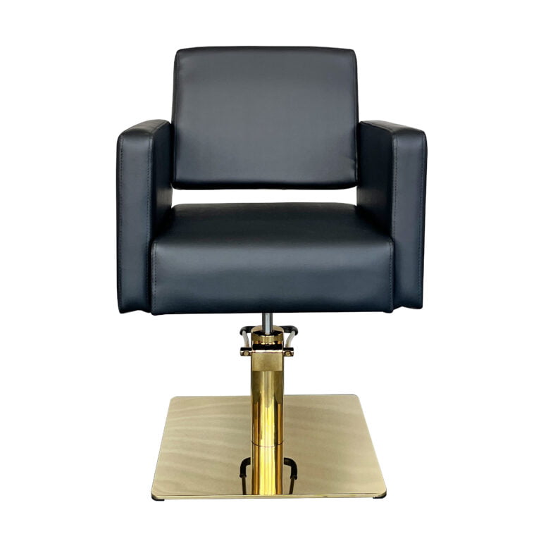 Salon Pro Economy Styling Chair Dalia Black Gold 6205 by GL 4