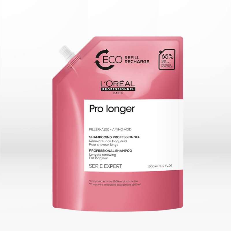 L'Oreal Professionnel Serie Expert Pro Longer Eco Refill Σαμπουάν Κατά Της Ψαλίδας 1500ml