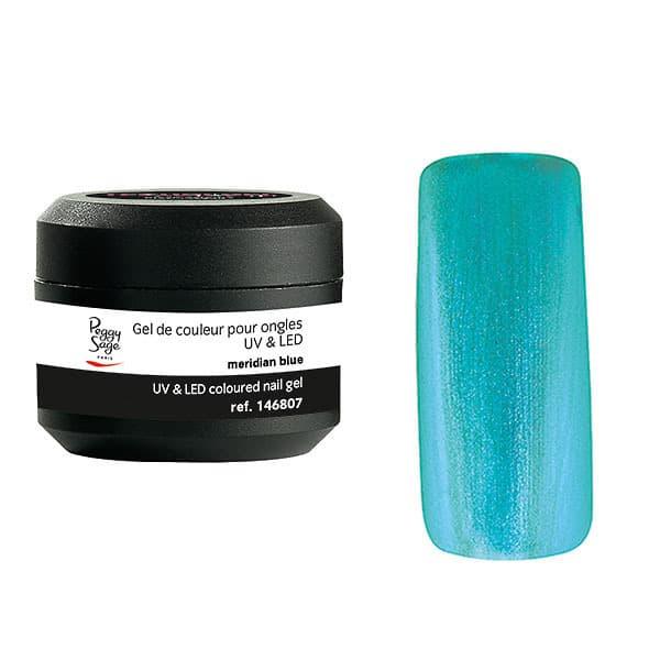 Peggy Sage Coloured UV&LED Nail Gel Meridian Blue 5gr