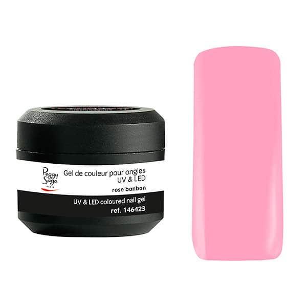 Peggy Sage Coloured UV&LED Nail Gel Rose Bonbon 5gr