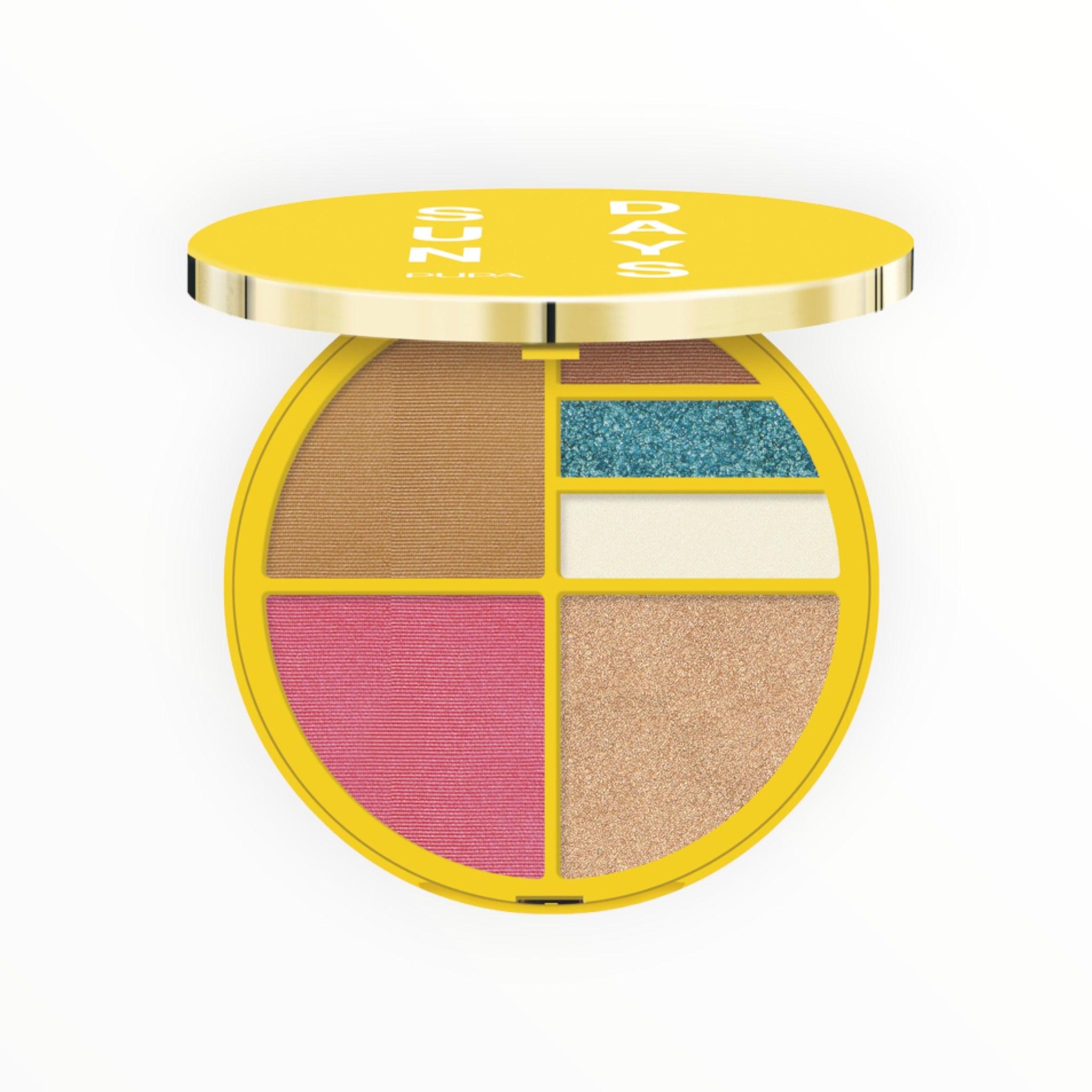 Pupa Milano Sun Days - Face & Eyes Waterproof Palette 001 14gr