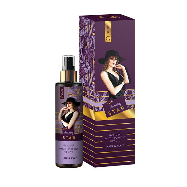 Qure Keratin Dry Oil The Charming Star 100ml
