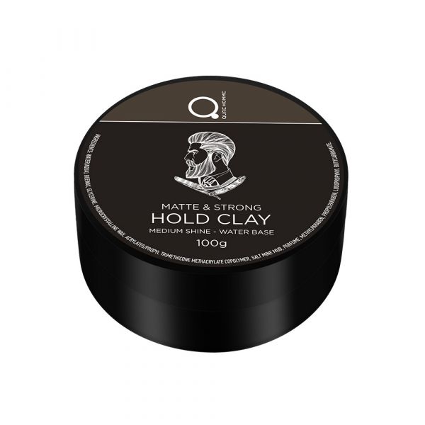 Qure Homme Hold Clay Matte & Strong Hold 100gr