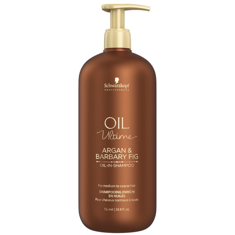 Schwarzkopf Professional Oil Ultime Argan & Barbary Fig Oil-In Shampoo 1000ml