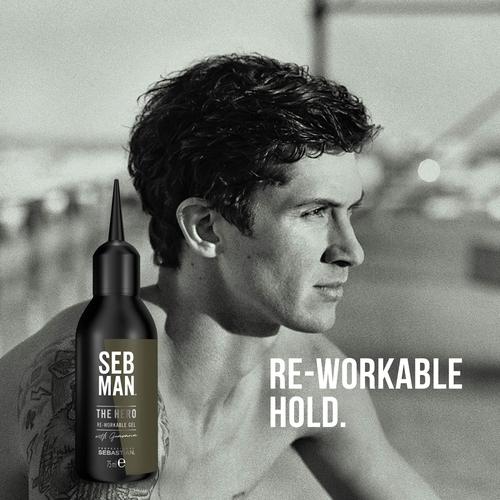 Seb Man The Hero Re-Workable Liquid Gel 75ml