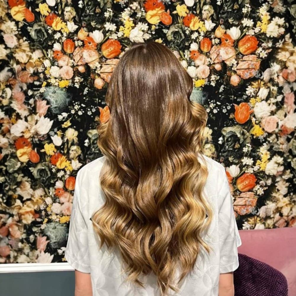 Balayage Μακριά Μαλλιά