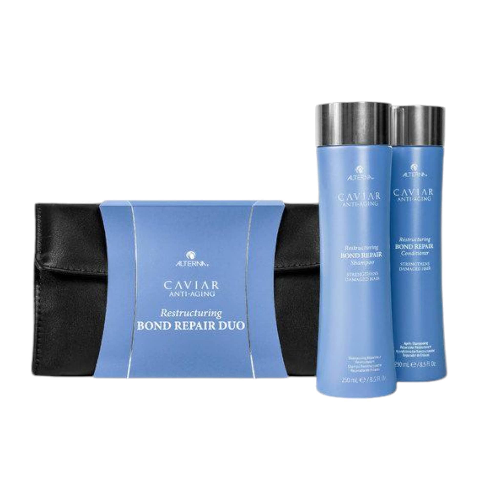 Alterna Caviar Restructuring Bond Repair Holiday Duo (Shampoo 250ml & Conditioner 250ml)