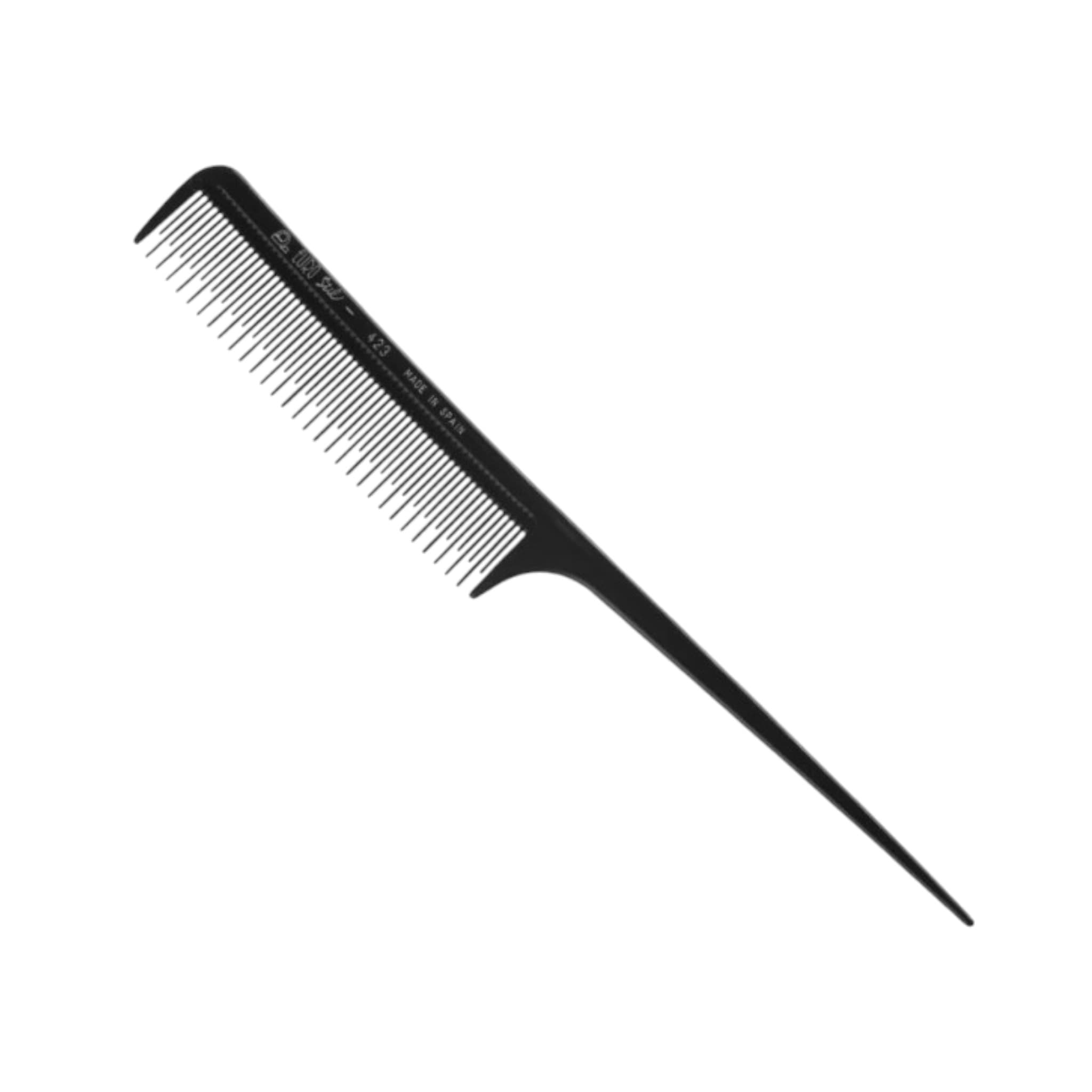 Eurostil Χτένα Λισουάρ για Κρεπάρισμα σε Μαύρο Χρώμα No 423 1