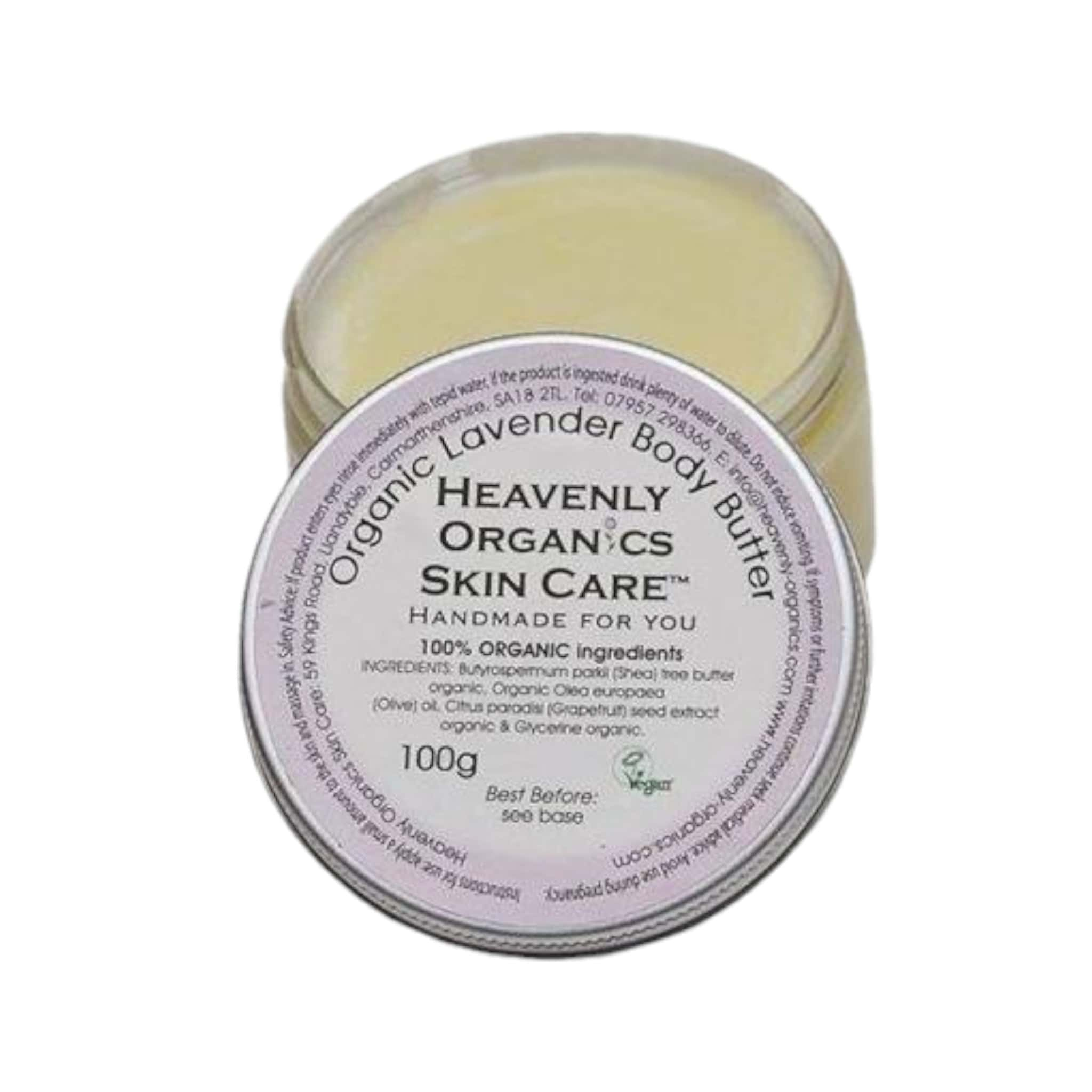 Heavenly Organics Organic Lavender Body Butter 30gr