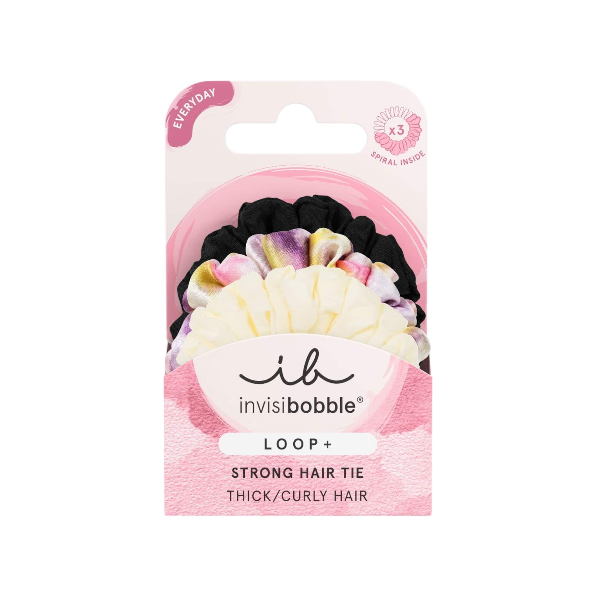 Invisibobble Sprunchie IB LOOP+ Be Strong  Thick Curly Hair 3τμχ 