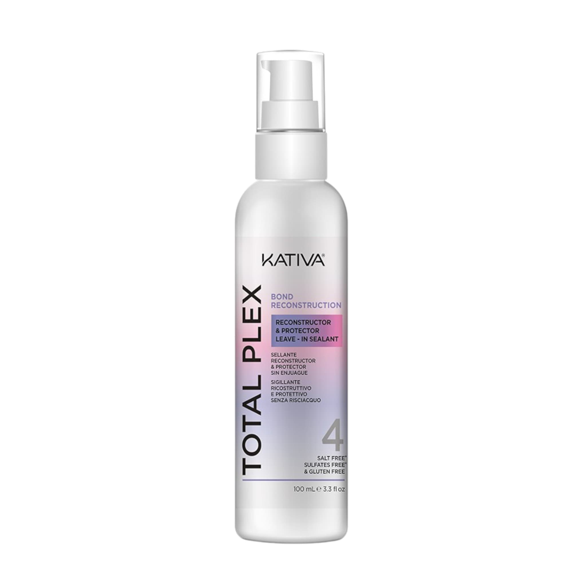 Kativa Total Plex Leave-in Reconstructor and Protector Sealant Spray Θεραπεία Επανόρθωσης 100ml 1