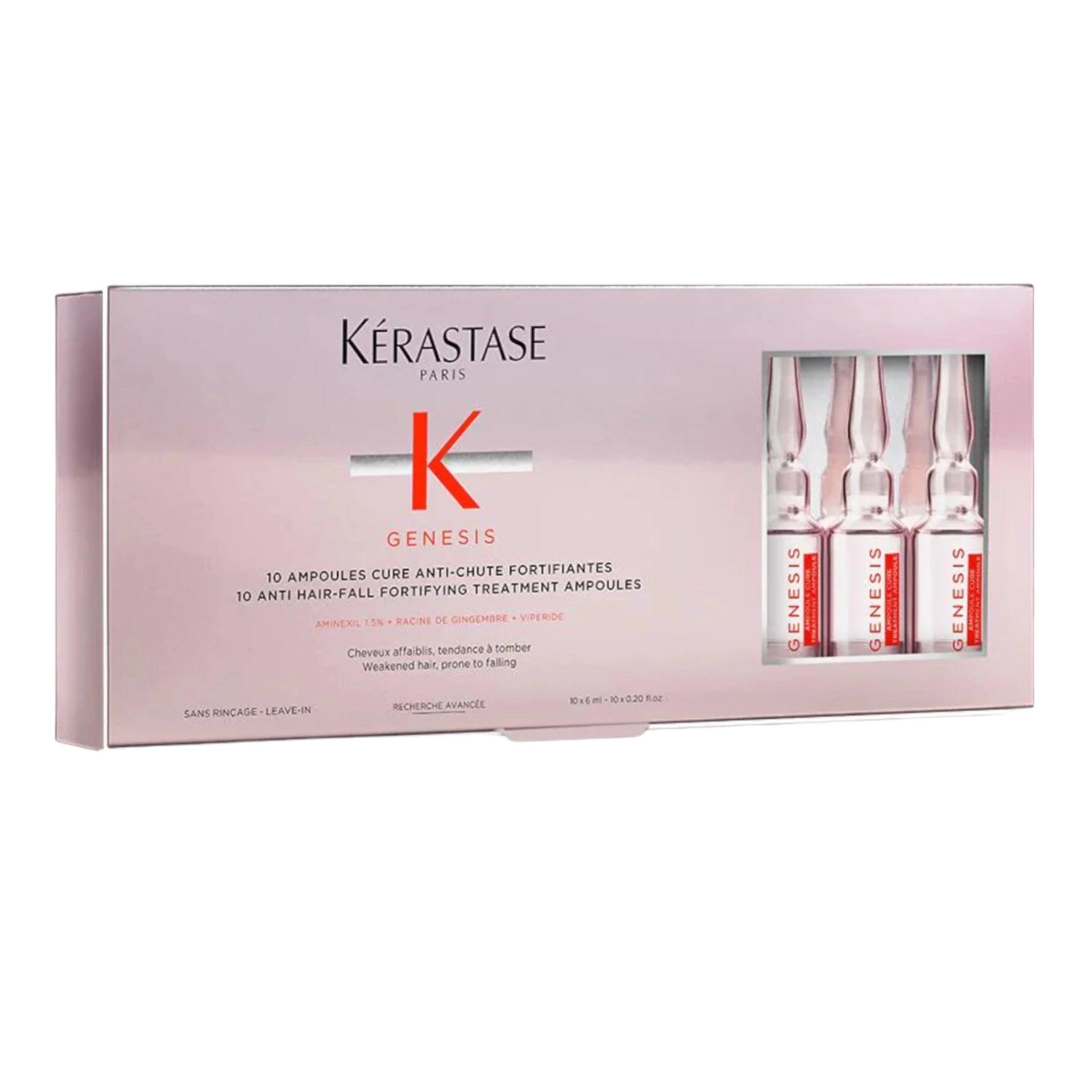 Kerastase Genesis Cure Ampoules Cure Fortifiants Anti-Chute Θεραπεία Με Αμπούλες Για Περιόδους Έντονης Τριχόπτωσης 10*6ml