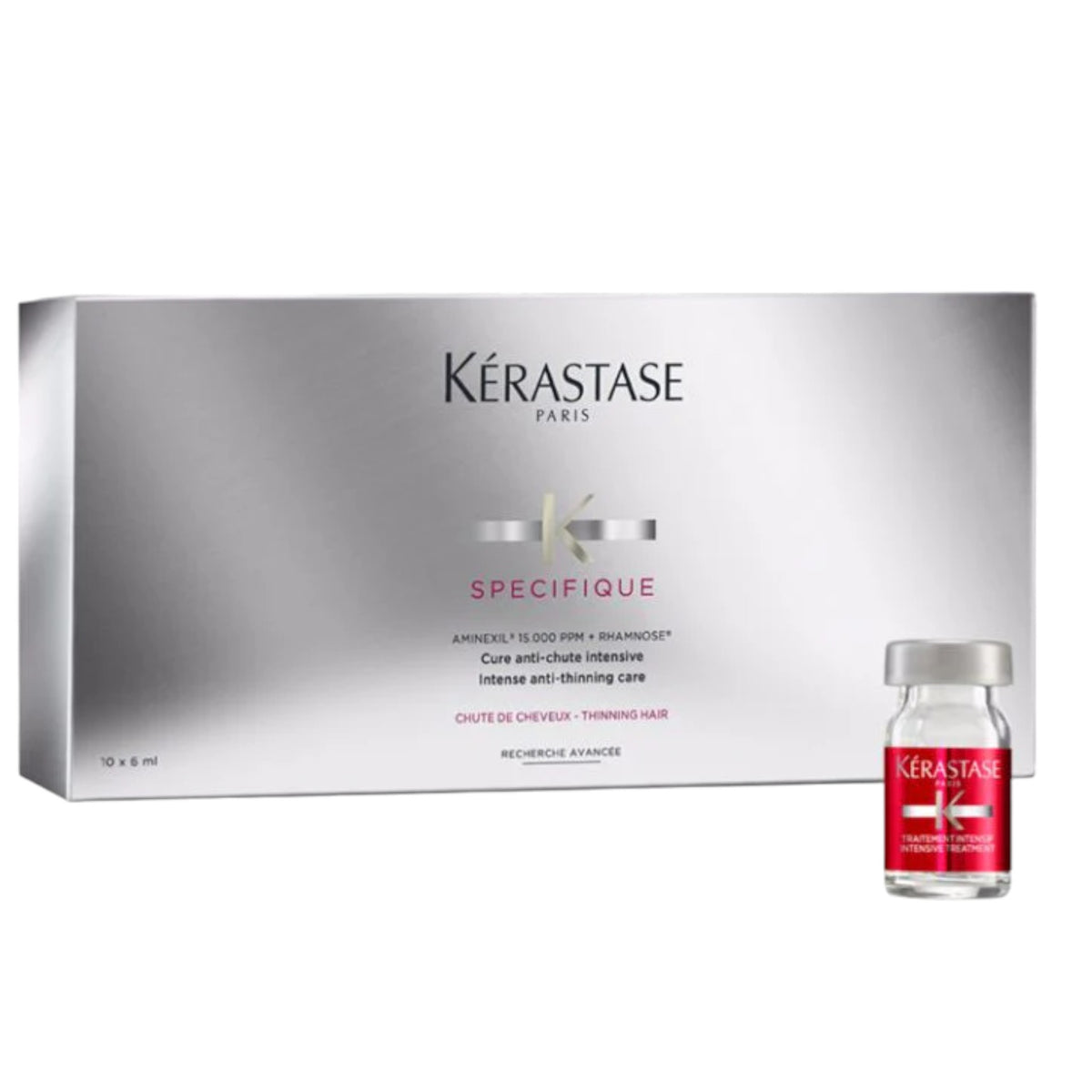Kerastase Specifique Aminexil - Cure Anti Chute Intensive  Θεραπεία Αραίωσης Μαλλιών 10*6ml