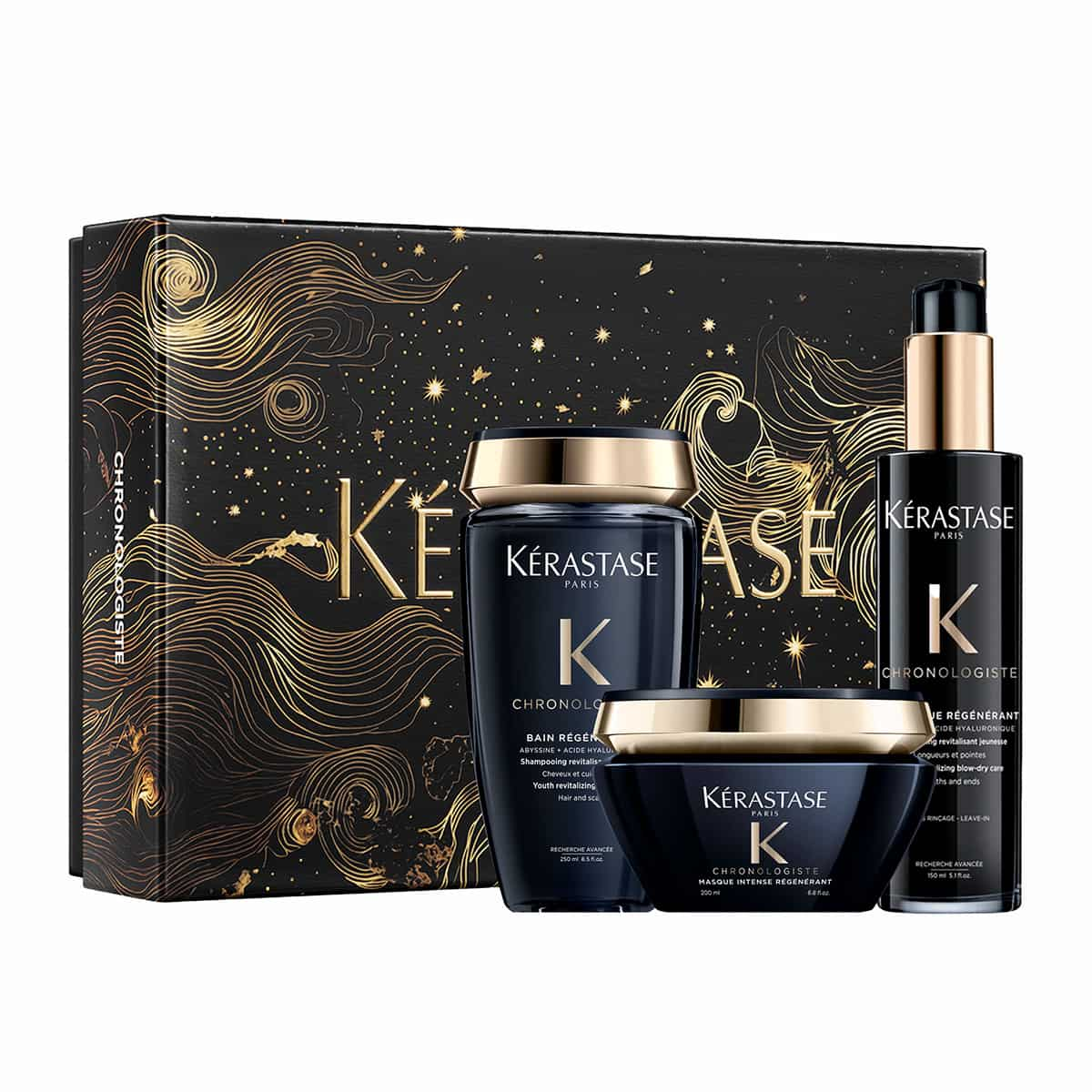 Kerastase Chronologiste Limited Edition Σετ Περιποίησης για Αναζωογόνηση (Bain 250ml,Masque 200ml,Thermique 150ml)