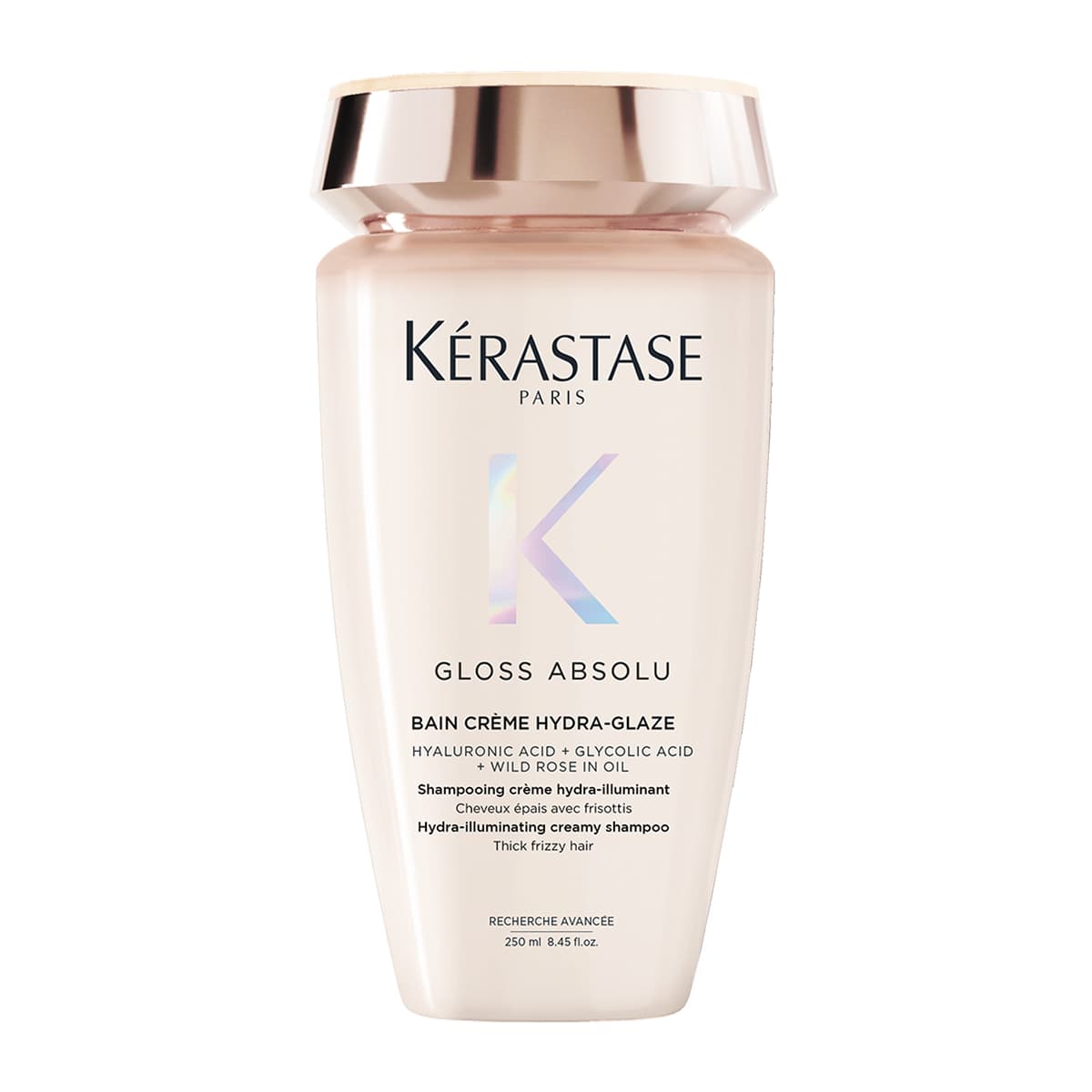 Kerastase Gloss Absolu Bain Creme Hydra-Glaze Σαμπουάν Ενυδάτωσης και Λάμψης για Πυκνά και Φριζαρισμένα Μαλλιά 250ml 1