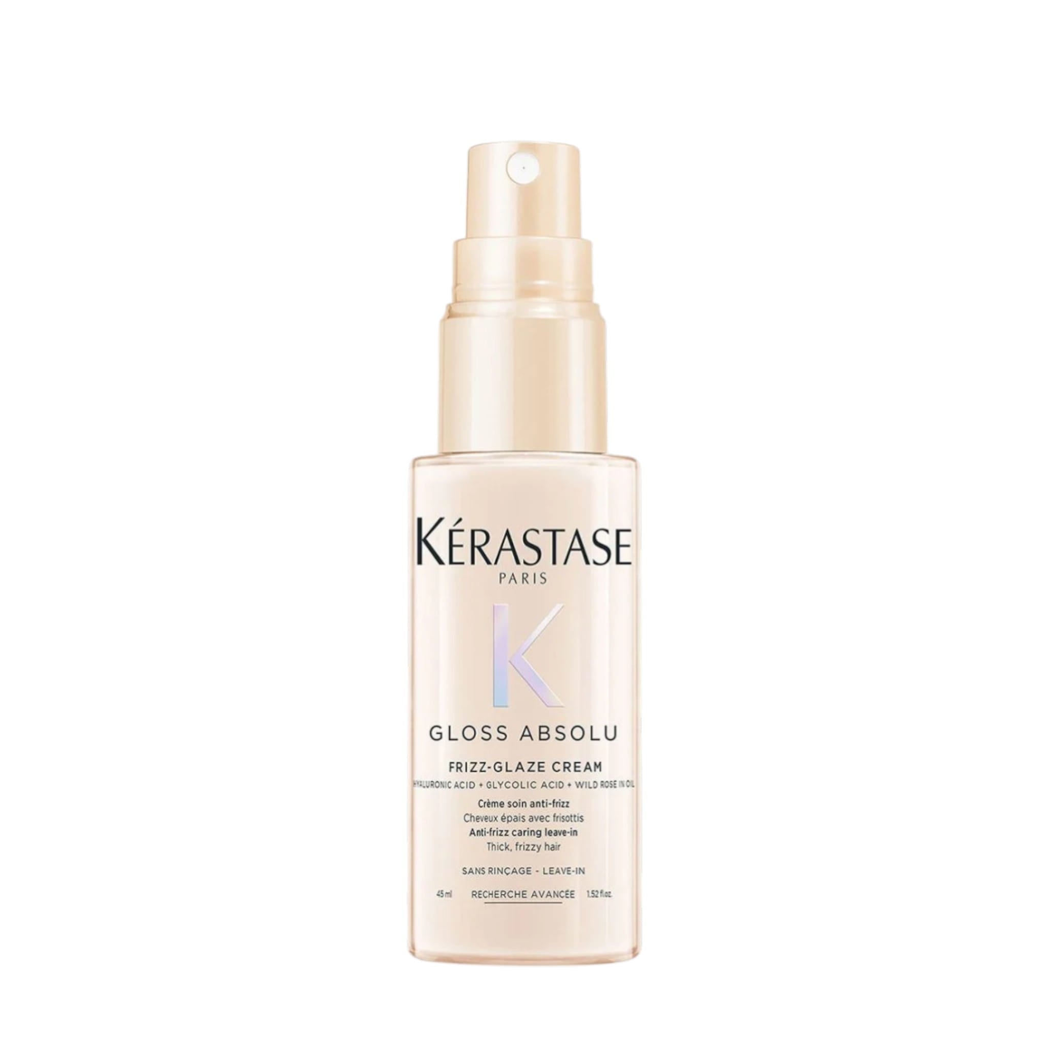Kerastase Gloss Absolu Frizz Glaze Cream Κρέμα Περιποίησης για Χοντρά Μαλλιά με Τάση Φριζαρίσματος 45ml 1