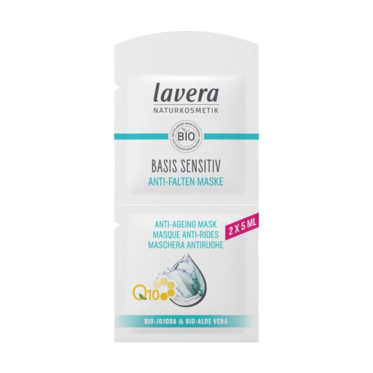 Lavera Basis sensitiv - Q10 μάσκα προσώπου 10ml