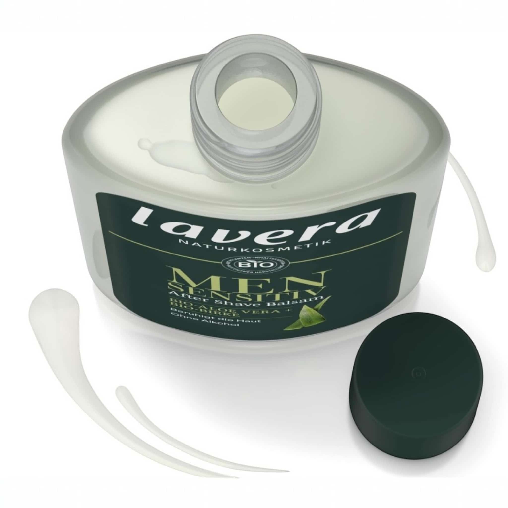 Lavera Men Sensitiv After Shave Balm Βάλσαμο για Μετά το Ξύρισμα με Βιολογική Αλόη και Βιολογική Σημύδα 100ml 2