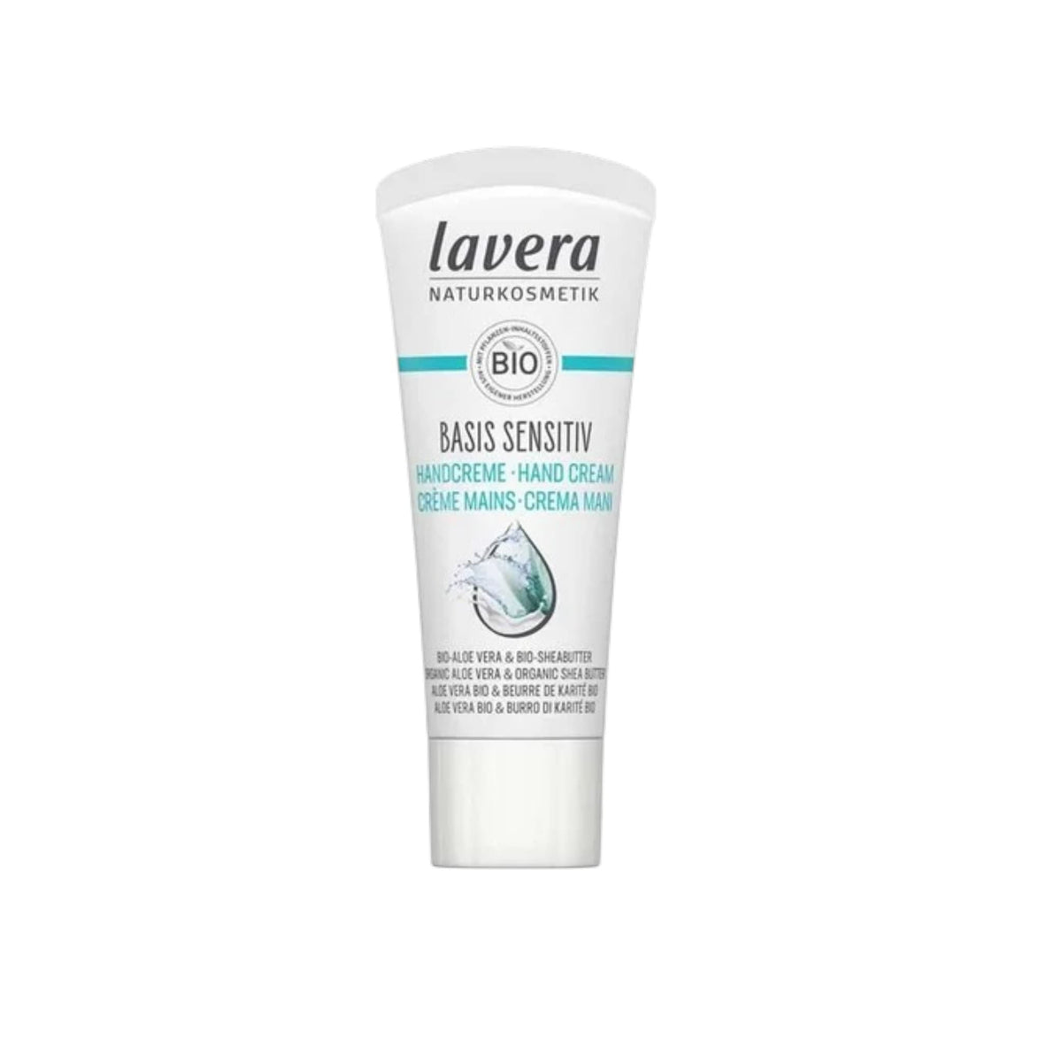 Lavera Basis Sensitiv Hand Cream with Organic Aloe Vera and Organic Shea Butter 20ml 1