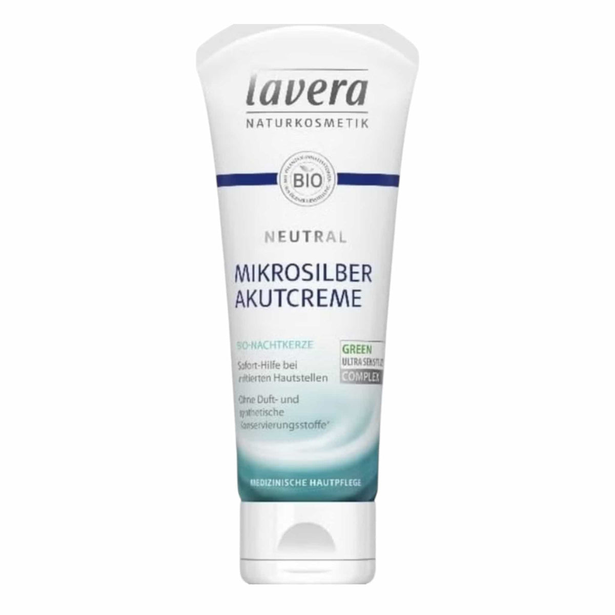 Lavera Neutral Microsilber Εντατική Κρέμα Άμεσης Δράσης 75ml 2