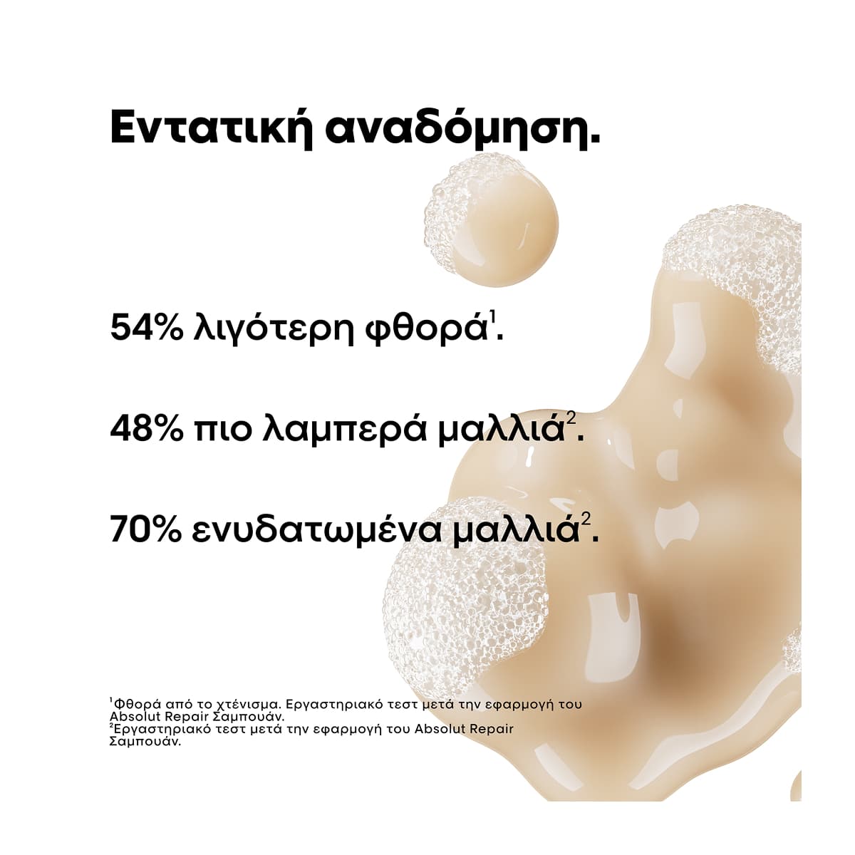 L'Oreal Professionnel Serie Expert Absolut Repair Eco Refill Σαμπουάν Για Ταλαιπωρημένα Μαλλιά 500ml