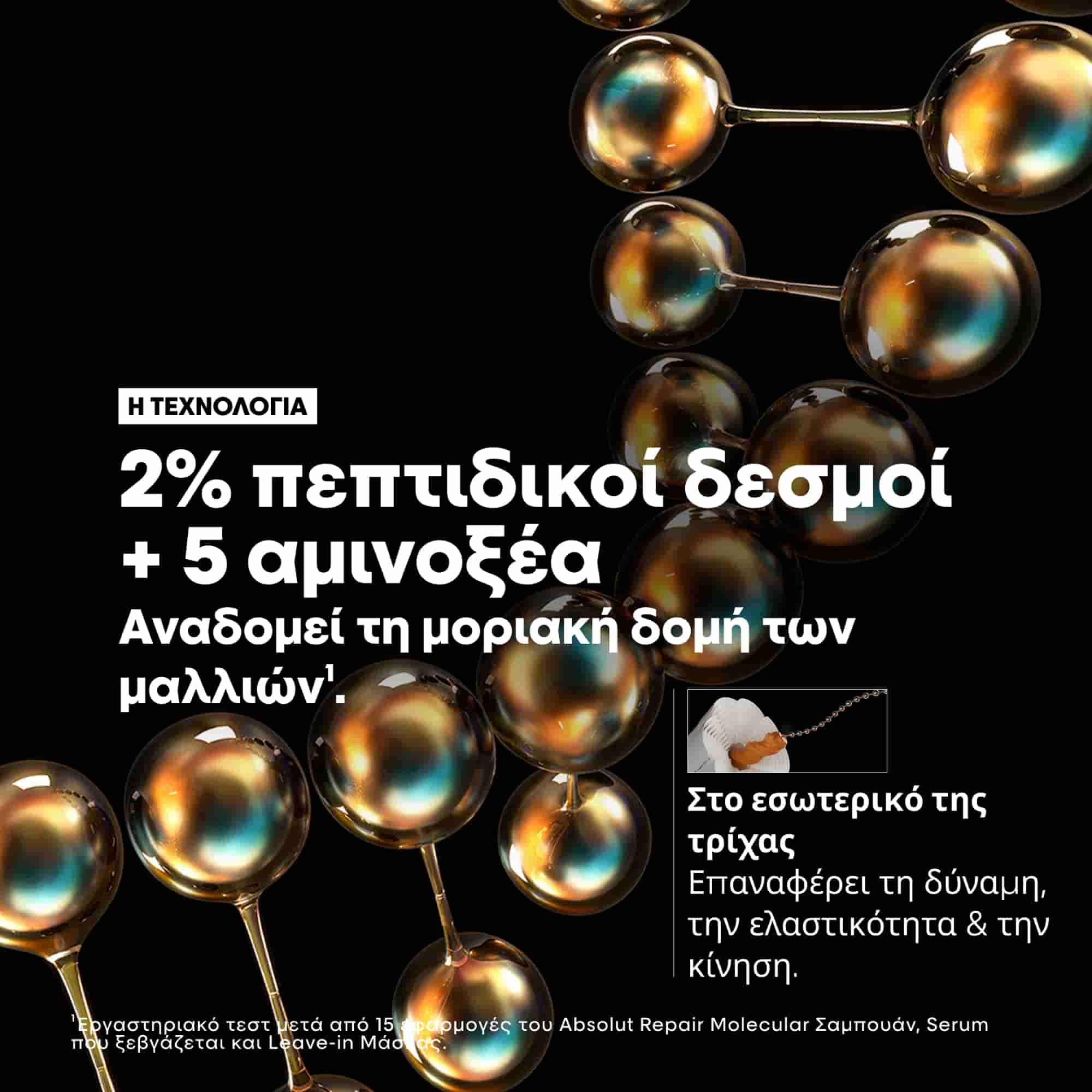 L'Oreal Professionnel Absolut Repair Molecular Trio Gift Set Μοριακή Επανόρθωση Μαλλιών 6