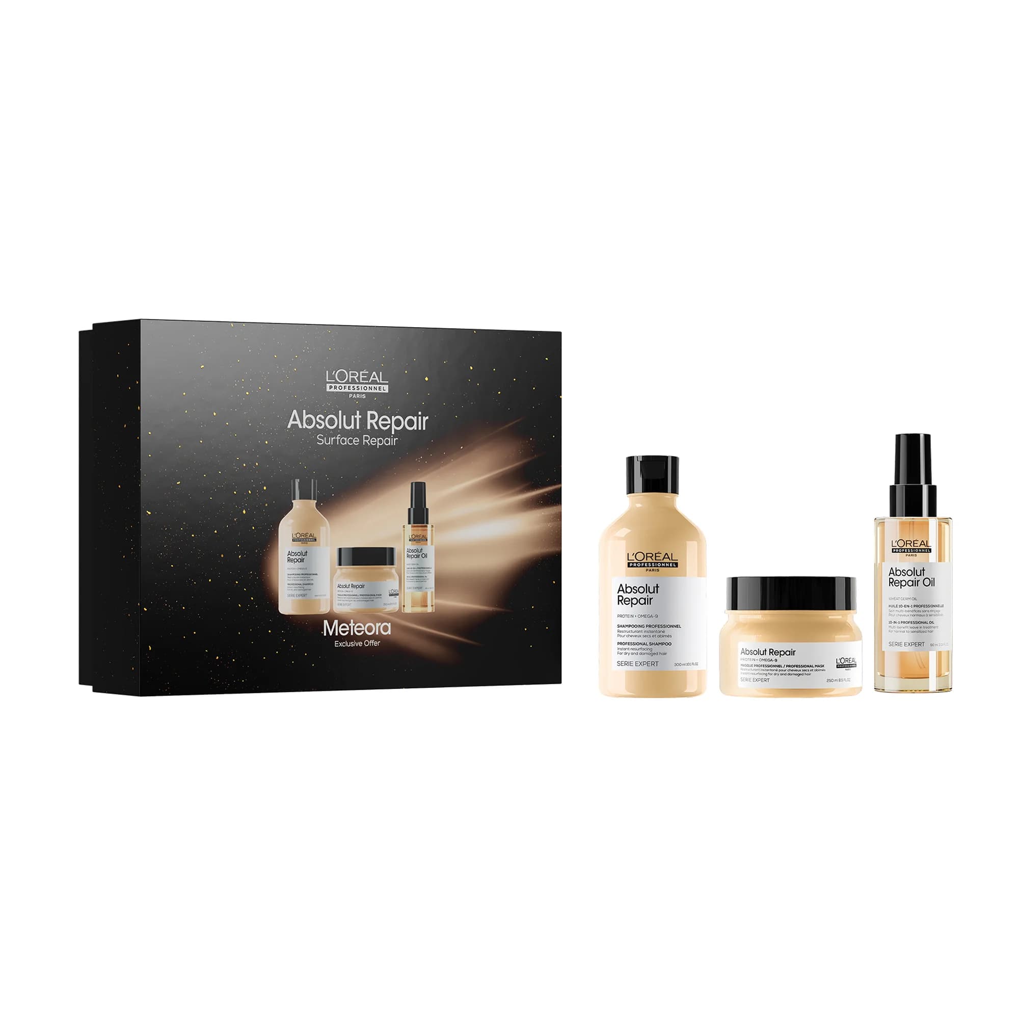 L'Oreal Professionnel Absolut Repair Trio Set για Εντατική Αναδόμηση Μαλλιών 1