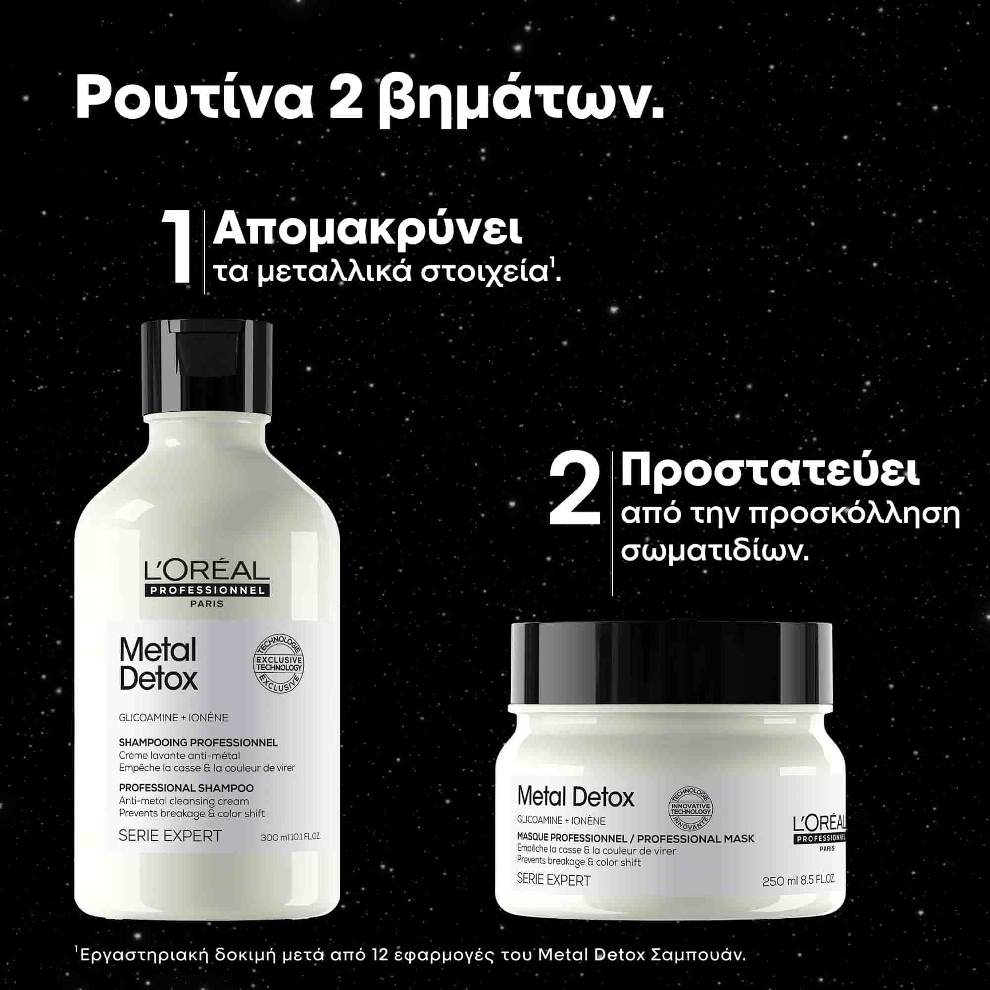 L'Oreal Professionnel Metal Detox Duo Set για Λιγότερο Σπάσιμο 4