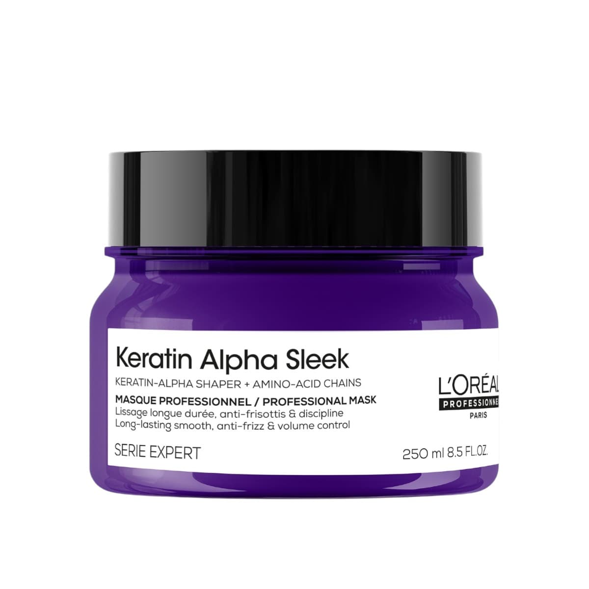 L'Oreal Professionnel Keratin Alpha Sleek Professional Mask Μάσκα Λείανσης Για Ατίθασα Μαλλιά 250ml 1