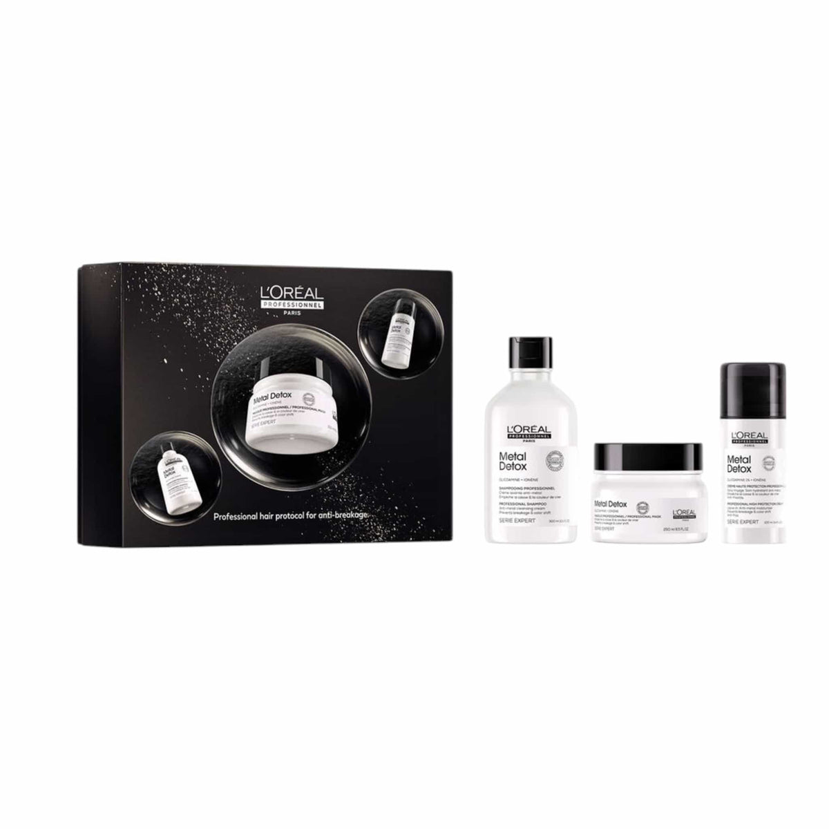 L'Oreal Professionnel Metal Detox Trio Σετ Προστασίας από το Σπάσιμο 1