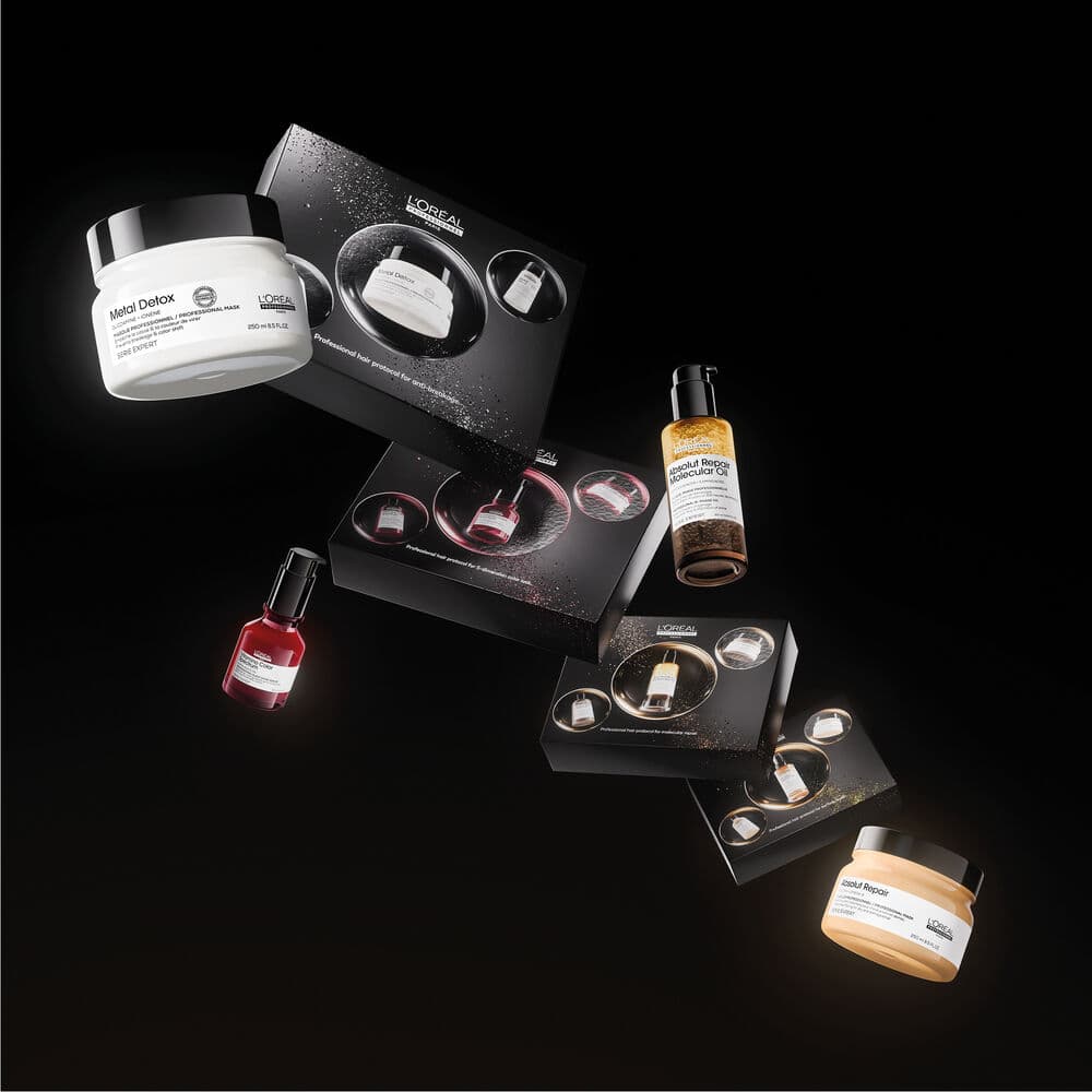 L'Oreal Professionnel Vitamino Color Spectrum Trio Σετ Περιποίησης για Λαμπερά Βαμμένα Μαλλιά 6