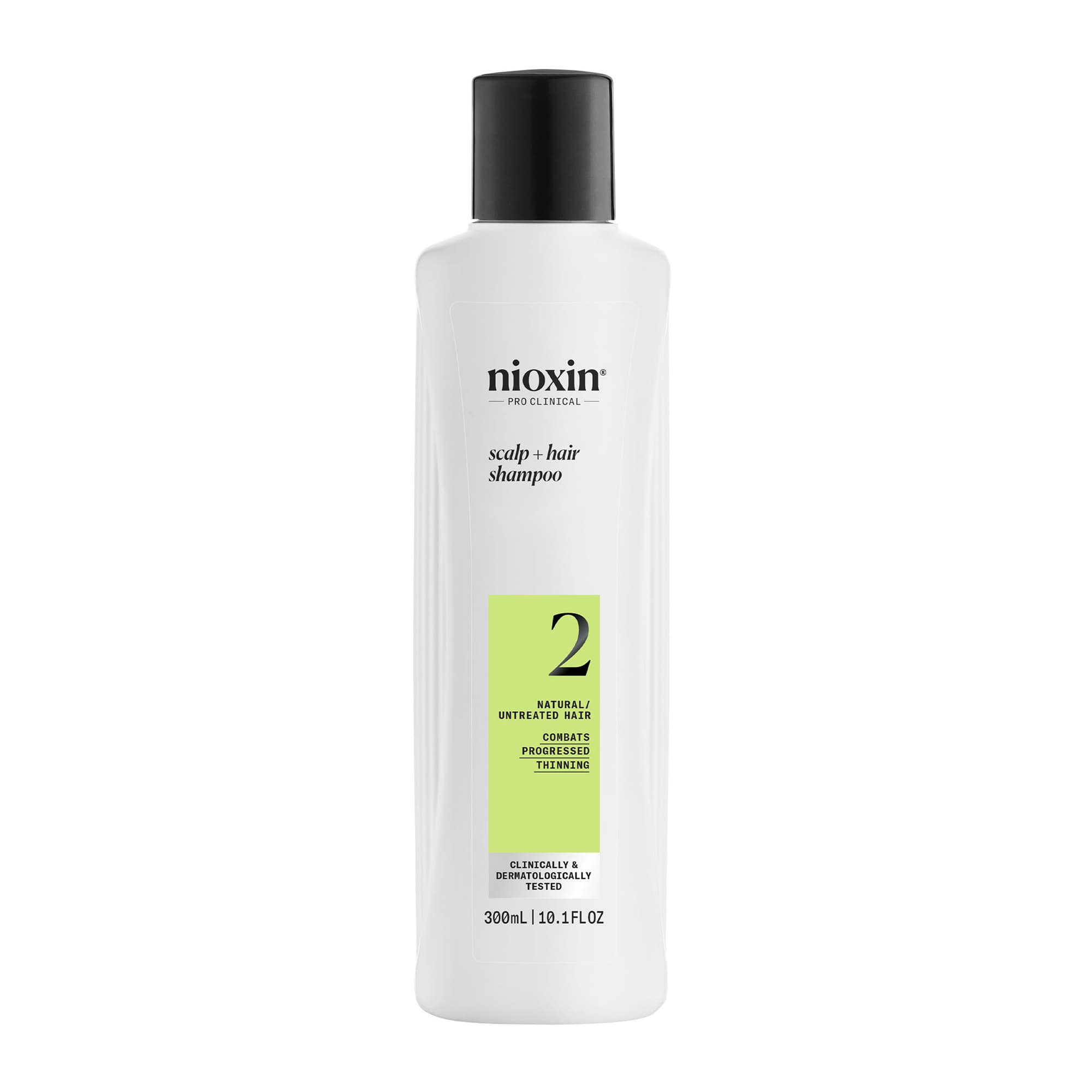 Nioxin Scalp & Hair Σύστημα 2 Σαμπουάν κατά της Τριχόπτωσης για Φυσικά Μαλλιά 300ml