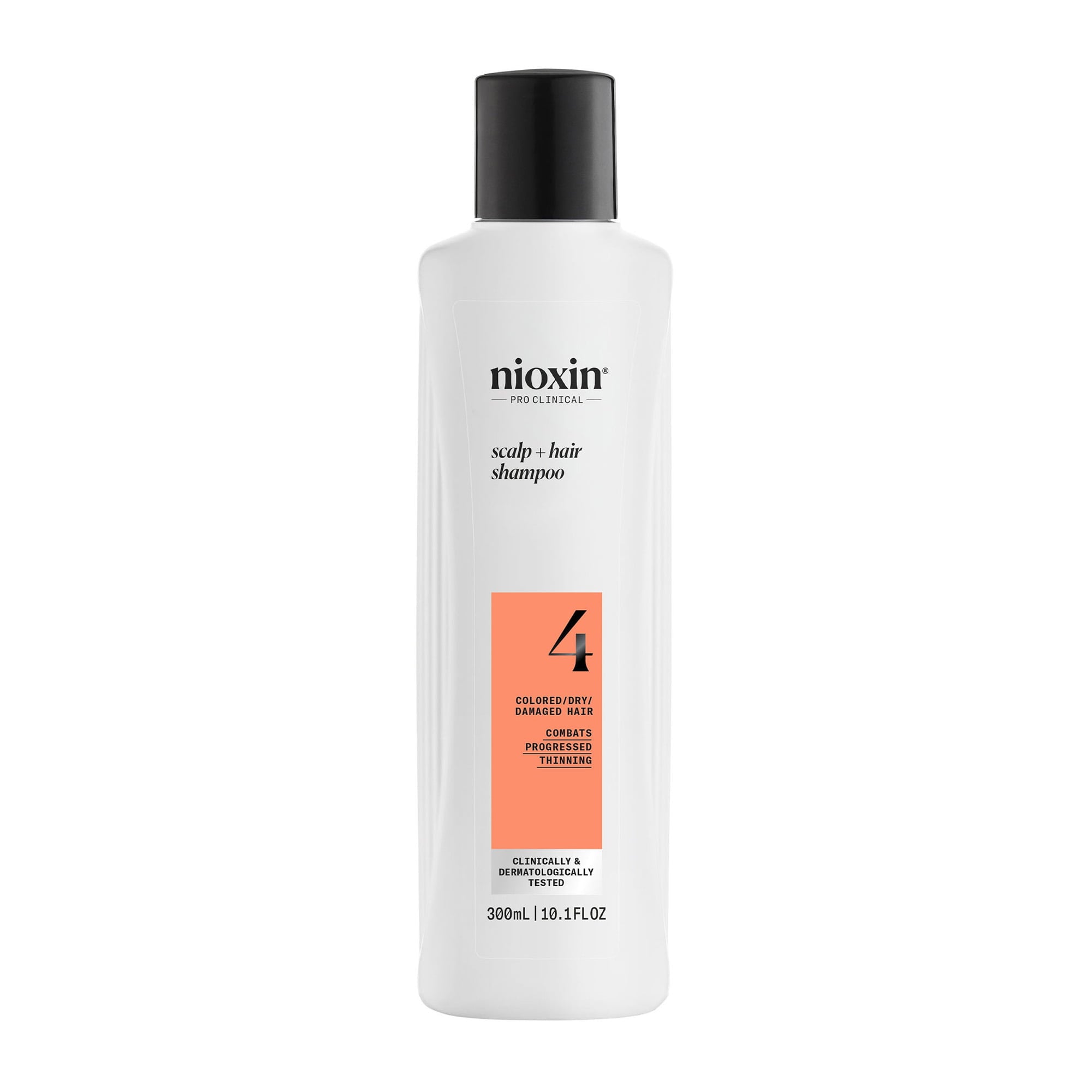 Nioxin Scalp & Hair Σύστημα 4 Σαμπουάν κατά της Τριχόπτωσης για Βαμμένα Μαλλιά 300ml