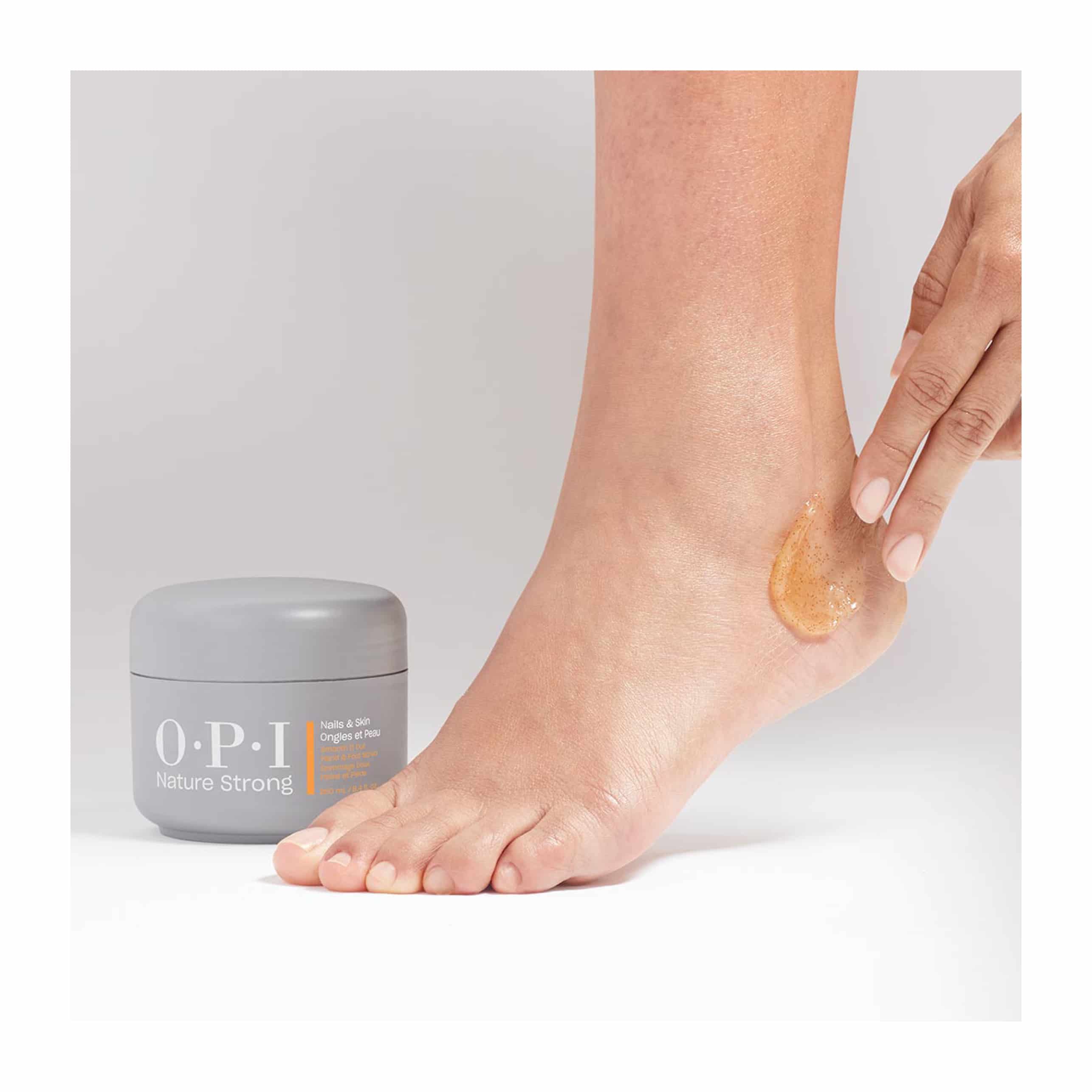 OPI Nature Strong Skin Care Smooth It Out Foot Scrub Απολεπιστικό Ποδιών 250ml 3