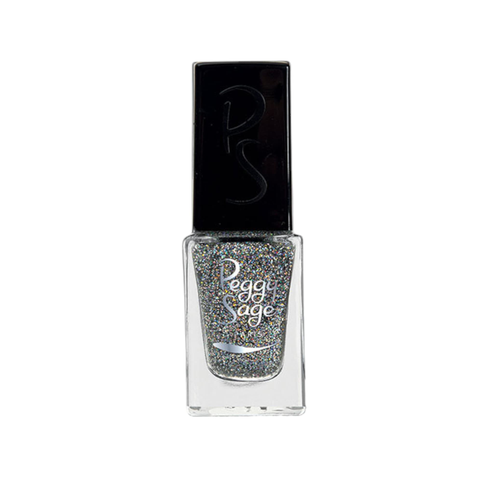 Peggy Sage Holographic Glitter Top Coat Mini 5ml