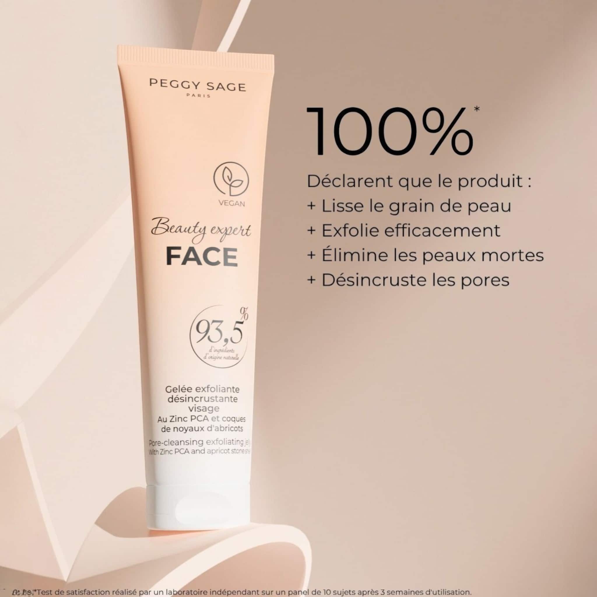 Peggy Sage Beauty Expert Face Pore Cleansing Exfoliating Jelly Απολεπιστικό Τζελ Καθαρισμού Προσώπου 100ml 2