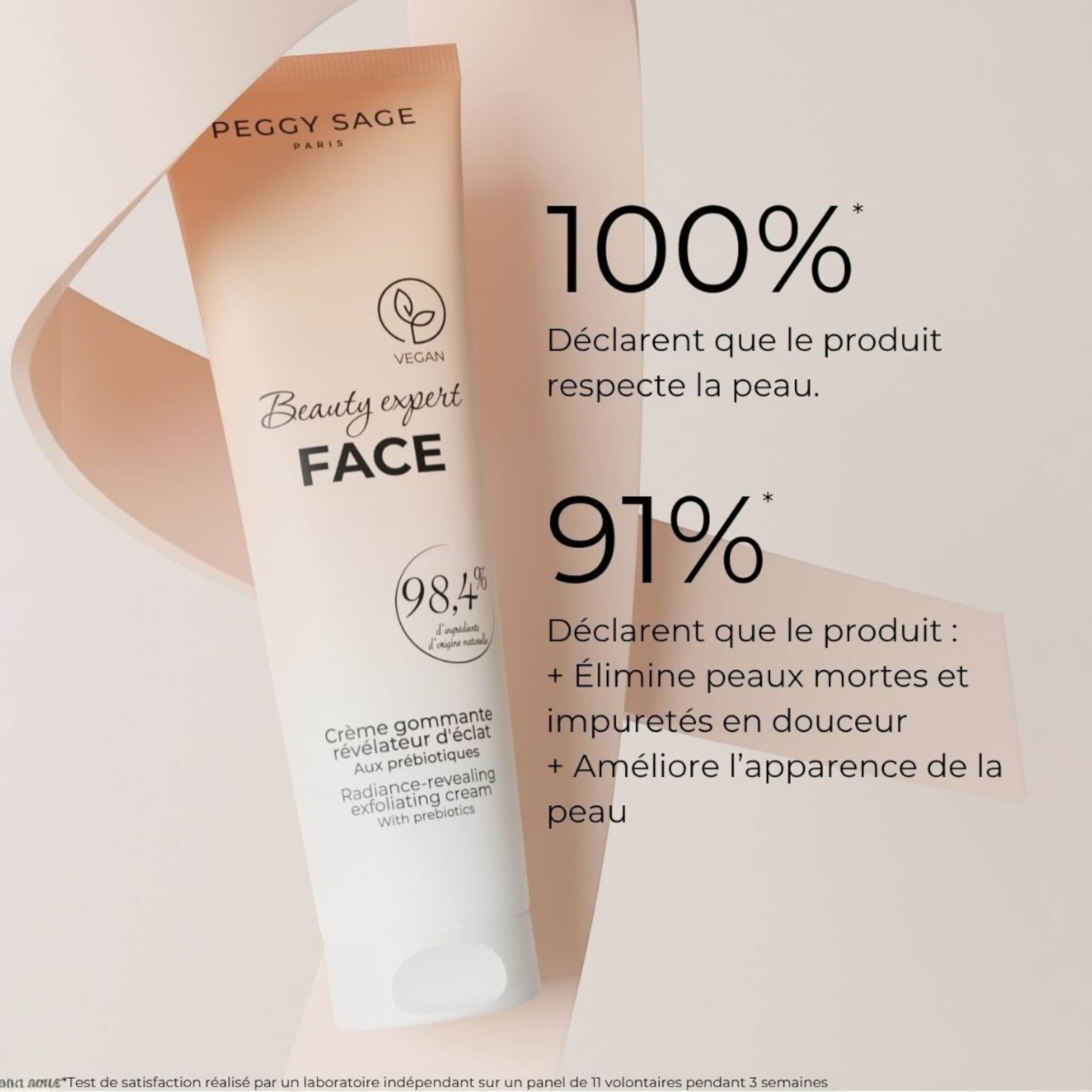 Peggy Sage Beauty Expert Face Radiance Revealing Exfoliating Cream Απολεπιστική Κρέμα Προσώπου 100ml 2