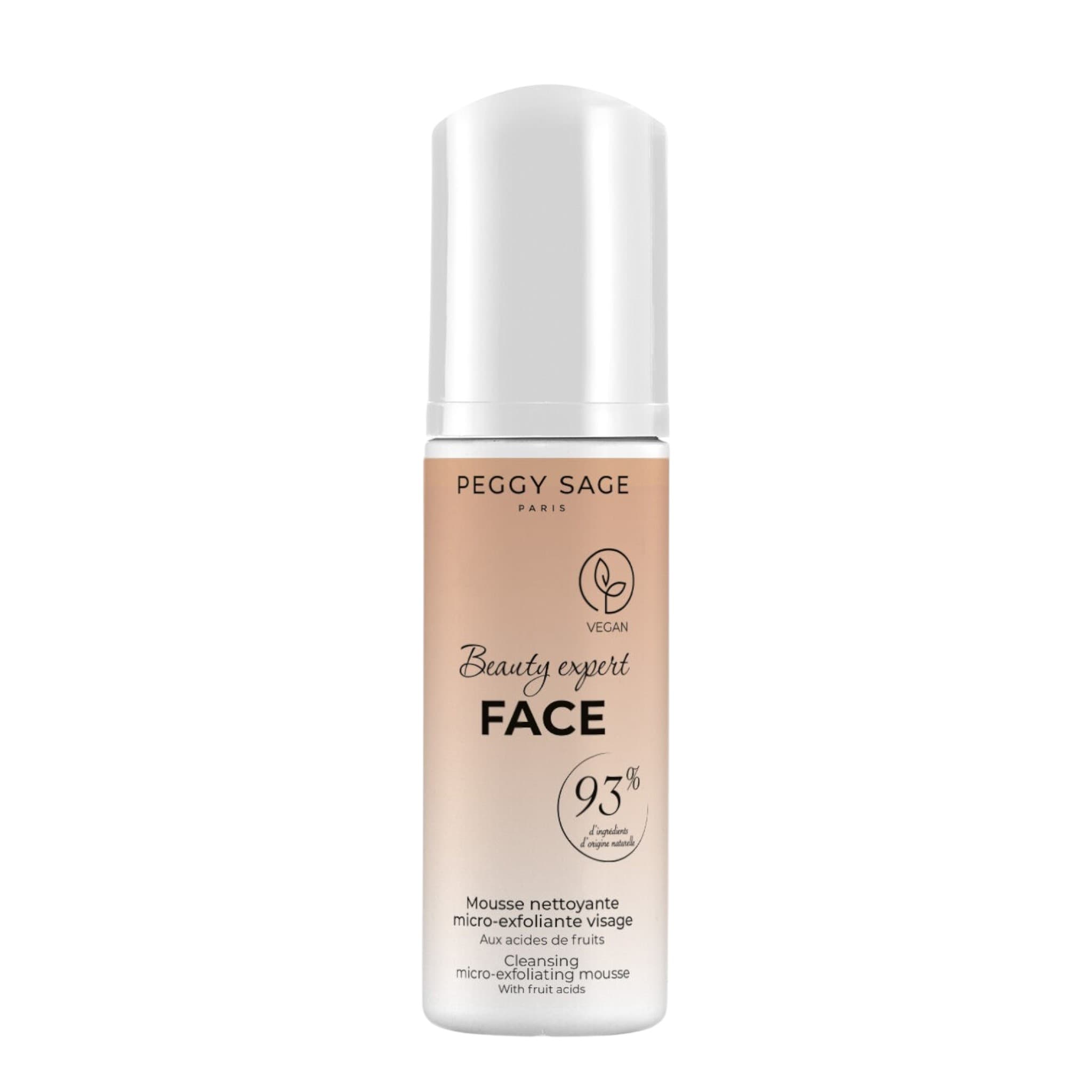 Peggy Sage Beauty Expert Face Cleansing Micro Exfoliating Mousse Αφρός Καθαρισμού Προσώπου με Μικροαπολέπιση 150ml 1