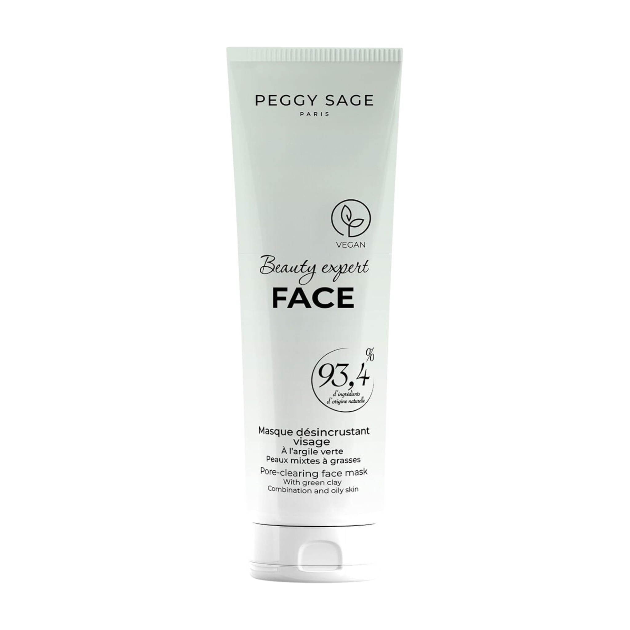 Peggy Sage Beauty Expert Face Pore Clearing Face Mask With Green Clay Μάσκα Προσώπου για Βαθύ Καθαρισμό με Πράσινη Άργιλο 100ml 1