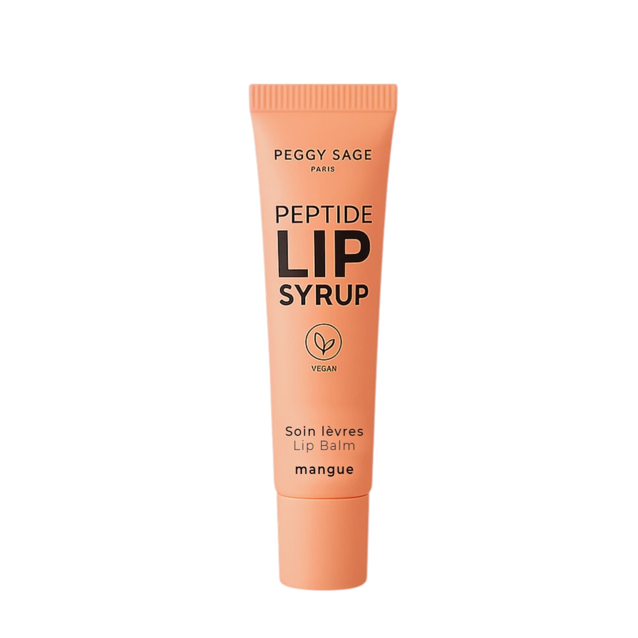 Peggy Sage Peptide Lip Syrup Mangue Lip Syrup Χειλιών με Πεπτίδια & Άρωμα Μάνγκο 10ml 1
