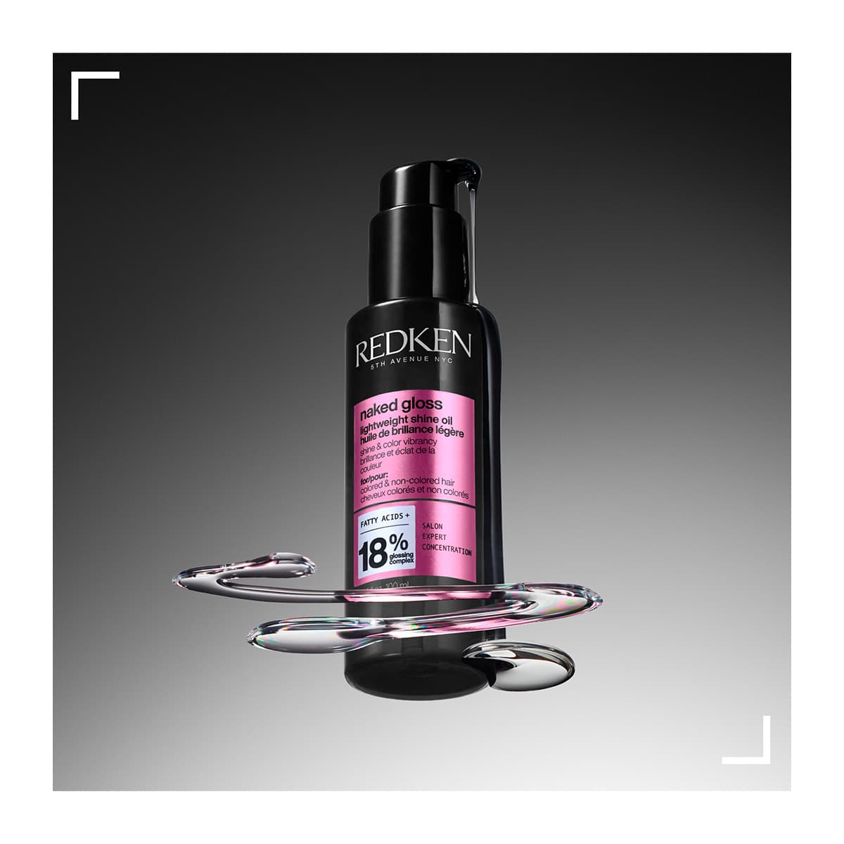 Redken Acidic Color Gloss Naked Gloss Έλαιο Λάμψης 100ml 3